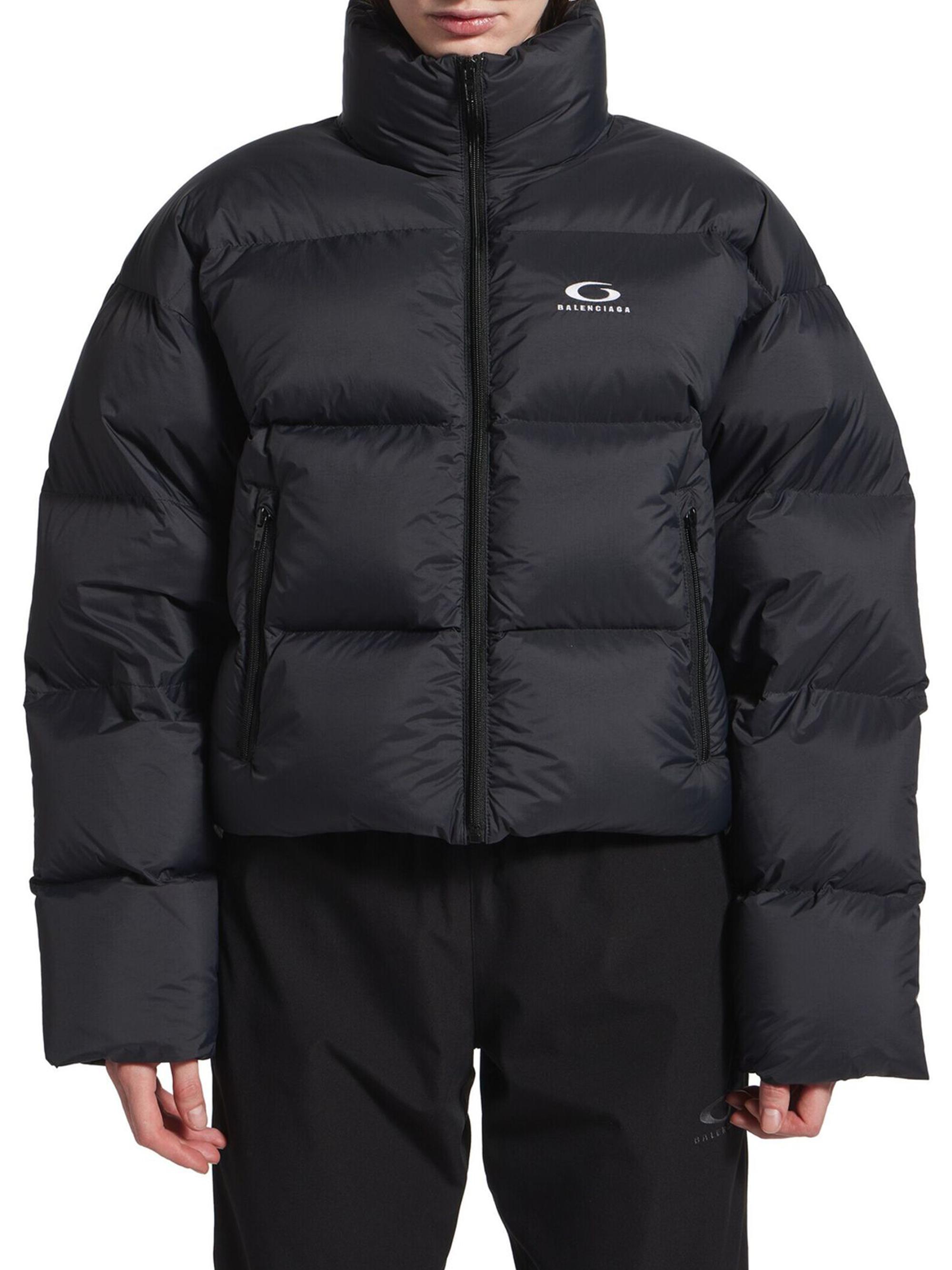 Balenciaga Cropped Puffer | Saks Fifth Avenue