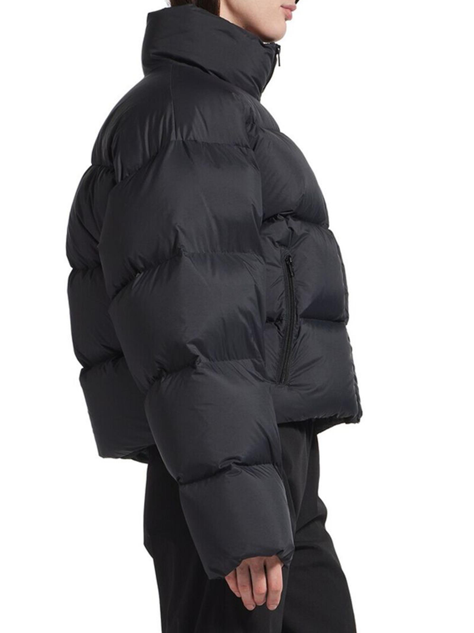 Balenciaga Cropped Puffer | Saks Fifth Avenue