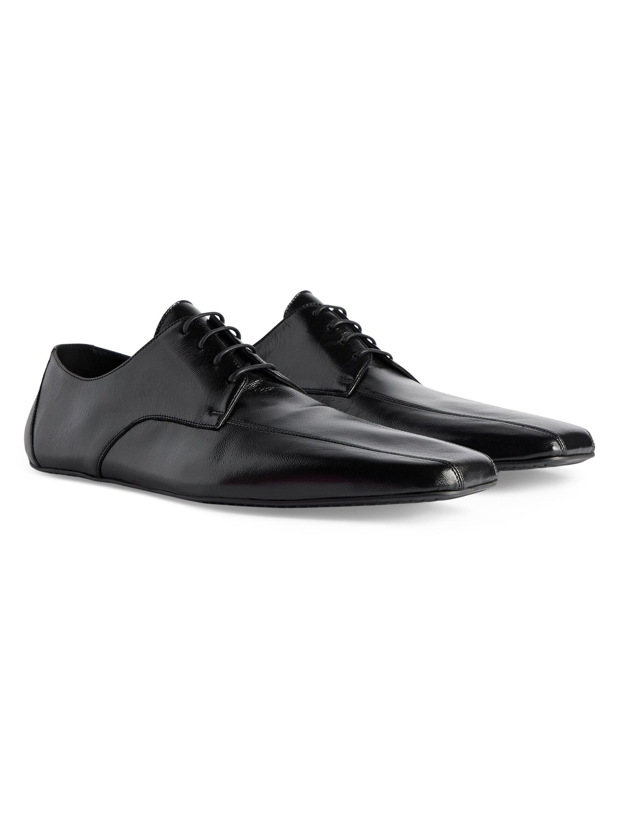 Balenciaga Men's Hyperflat Derby Shoes - Black