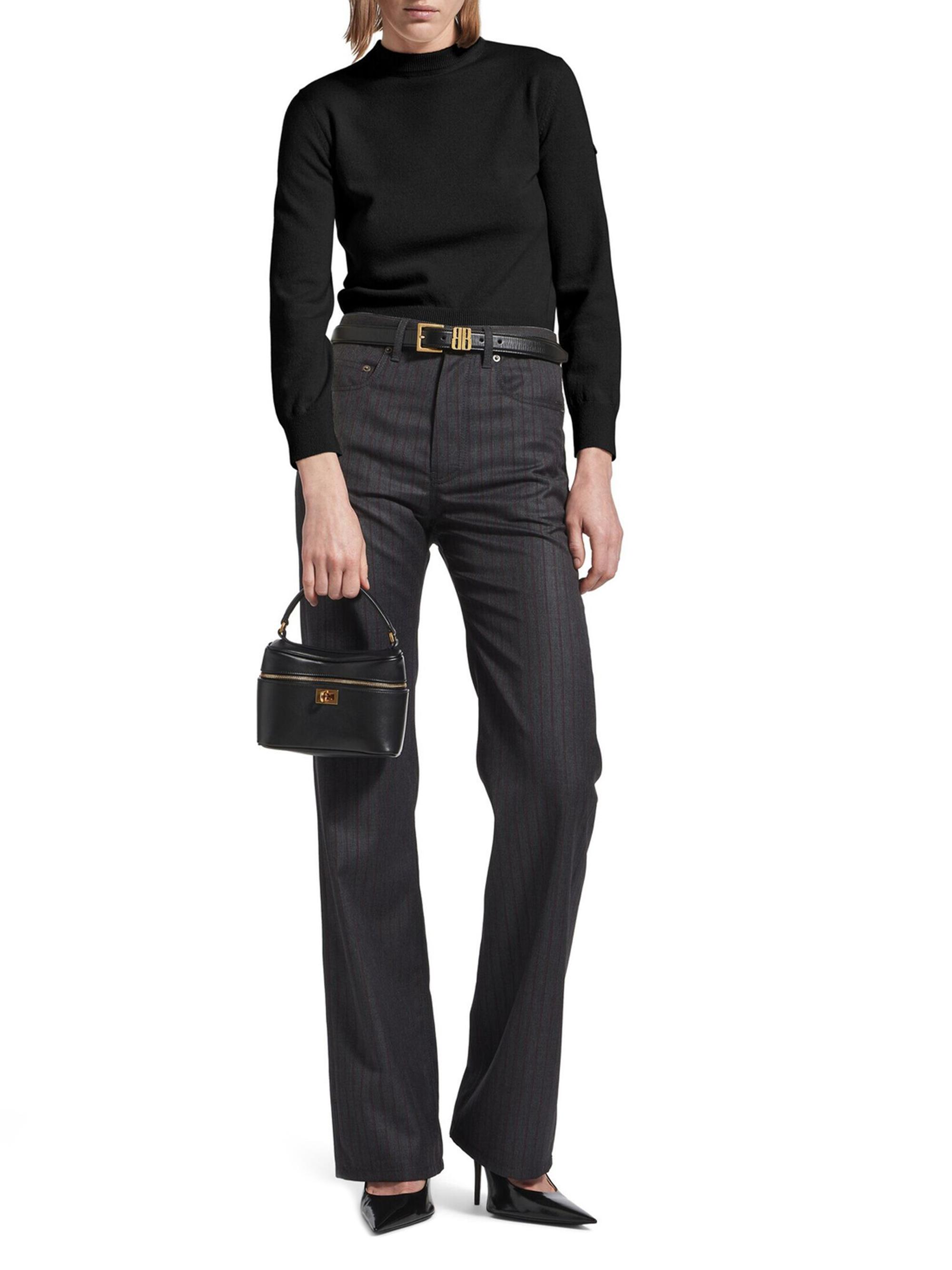 Balenciaga Women's Rodeo Vanity Crossbody Bag - Black