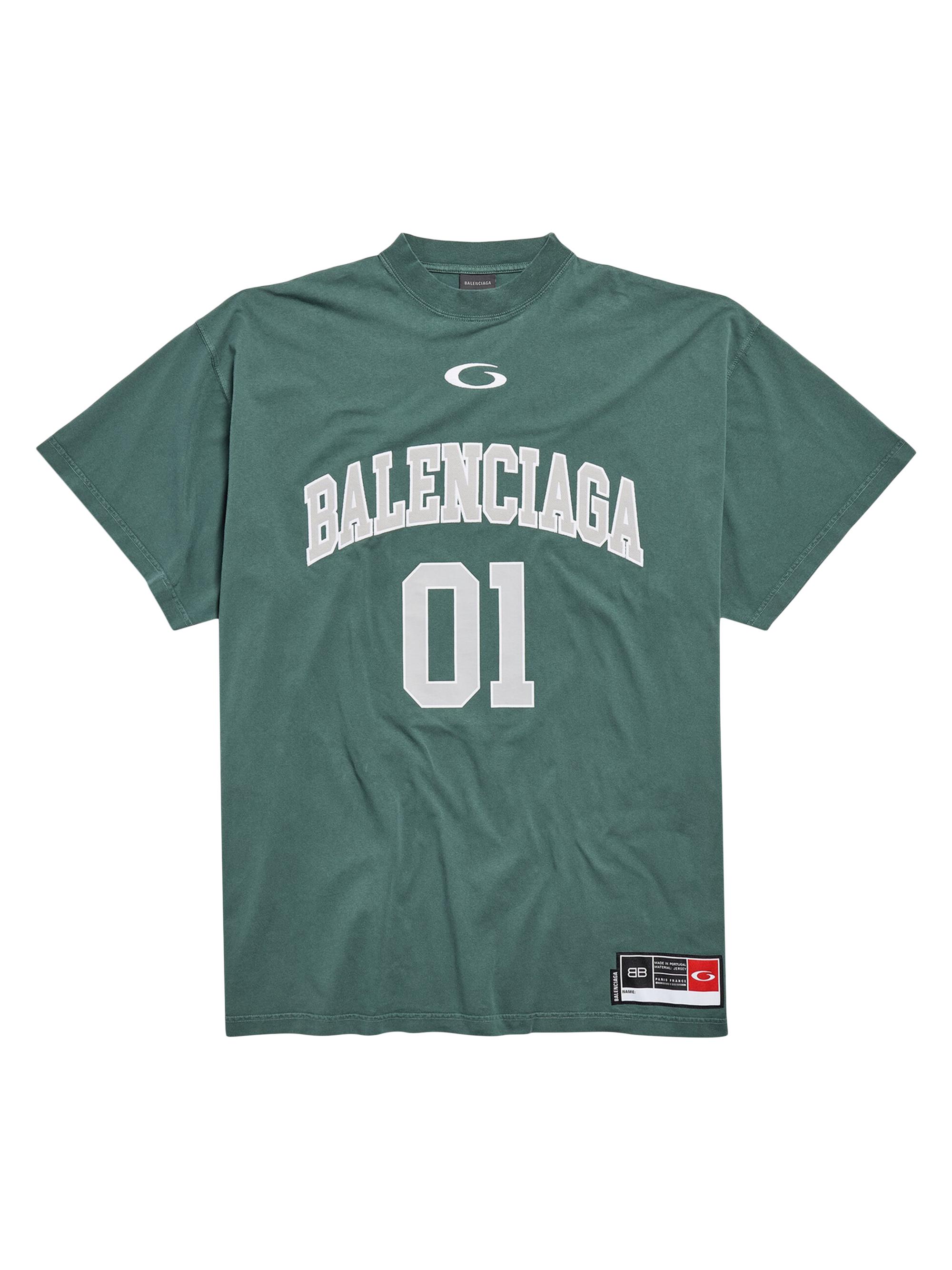 Balenciaga Planet Earth T-Shirt Oversized | Saks Fifth Avenue