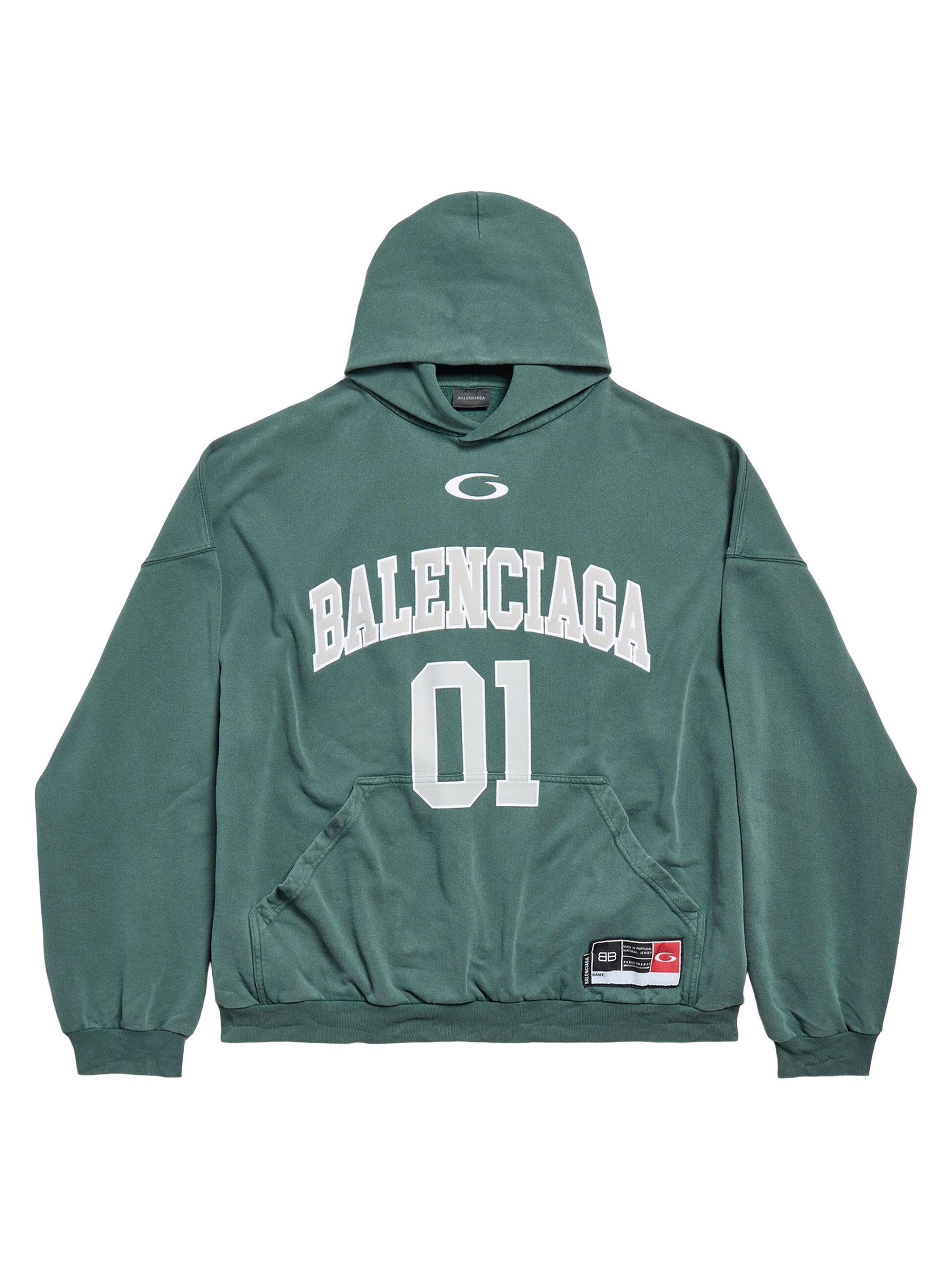 Balenciaga Basketball Large Fit Hoodie | Saks Fifth Avenue
