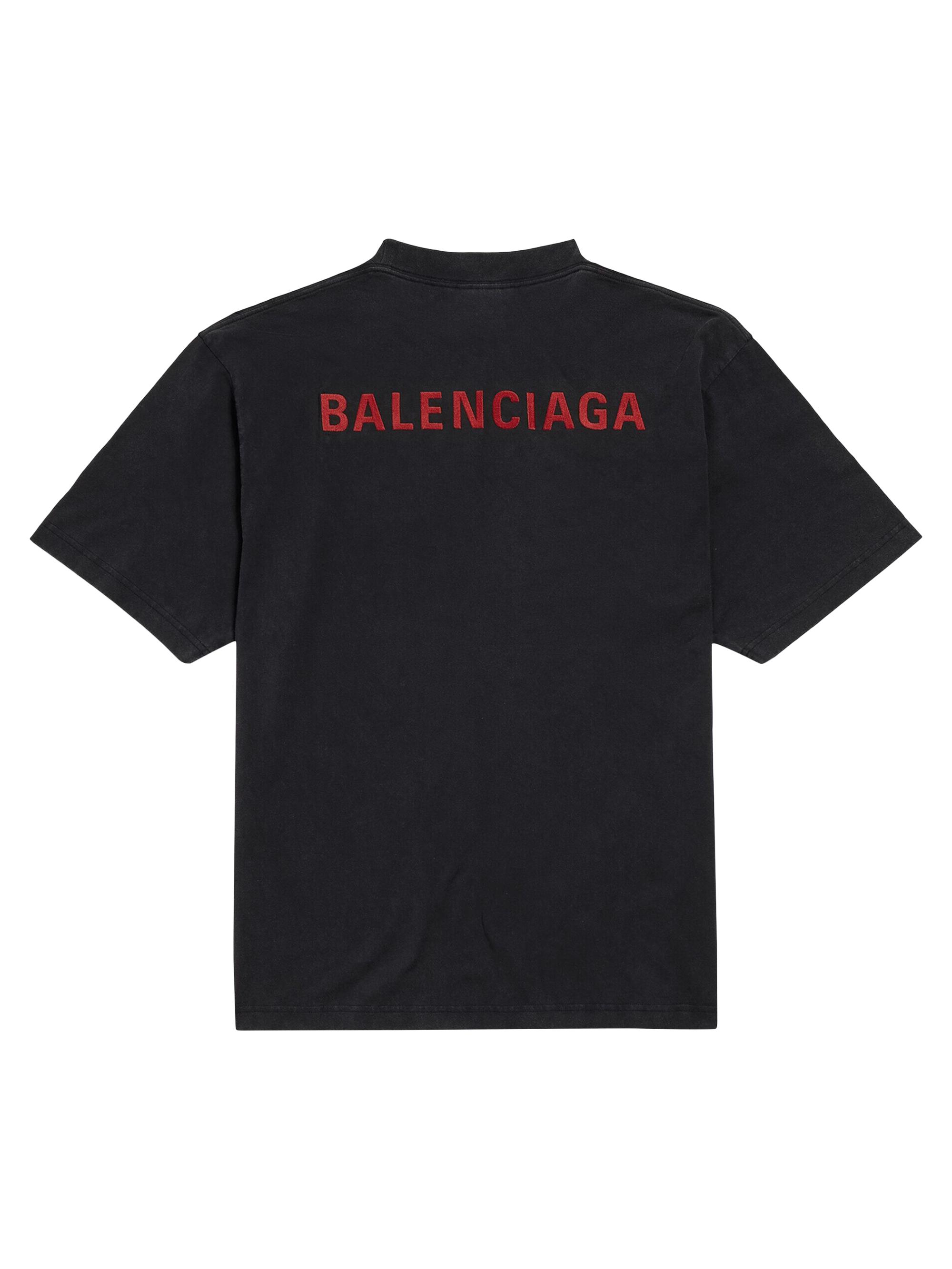 Balenciaga Balenciaga Back Medium Fit T-Shirt | Saks Fifth Avenue