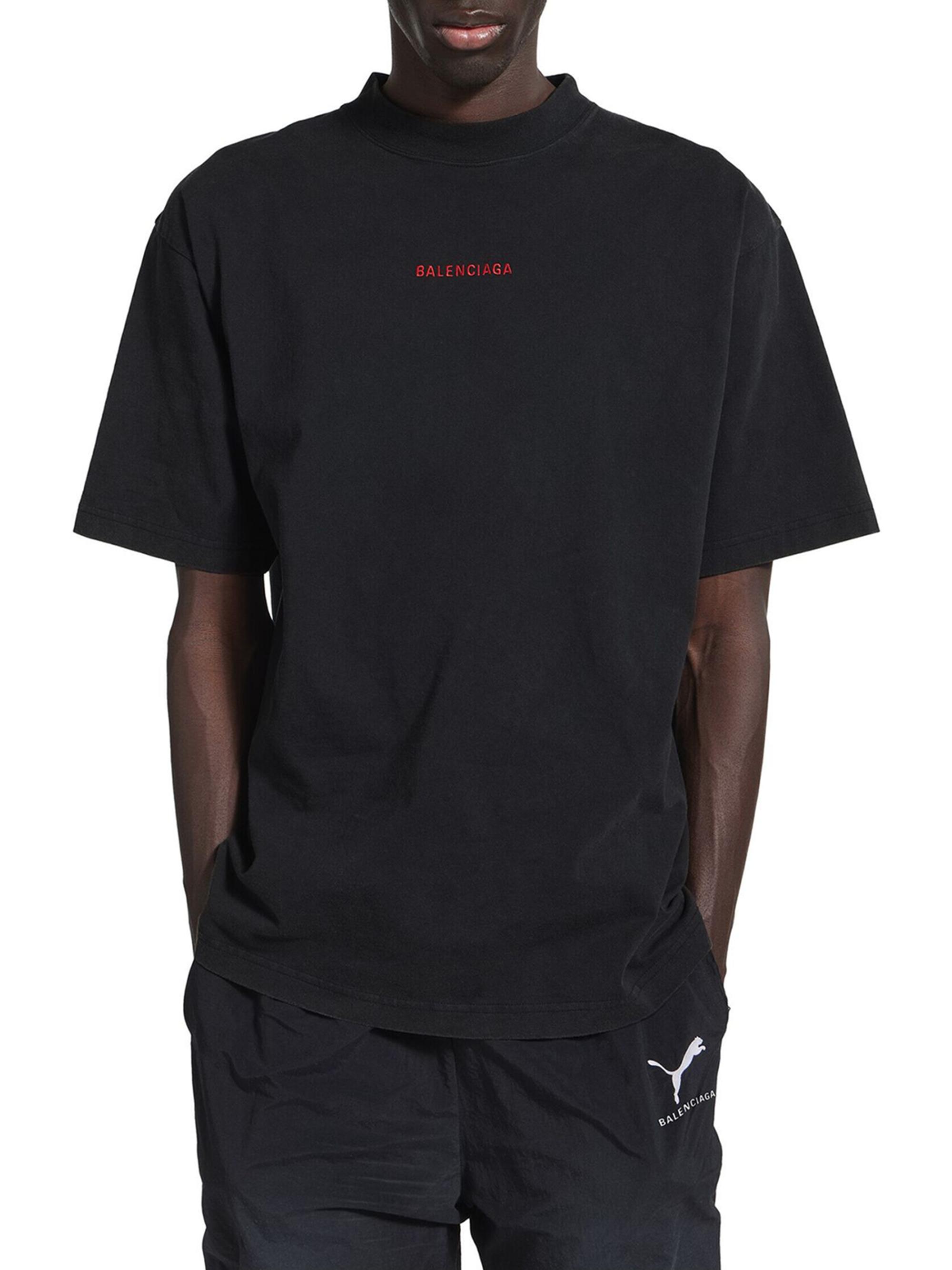 Balenciaga Balenciaga Back Medium Fit T-Shirt | Saks Fifth Avenue