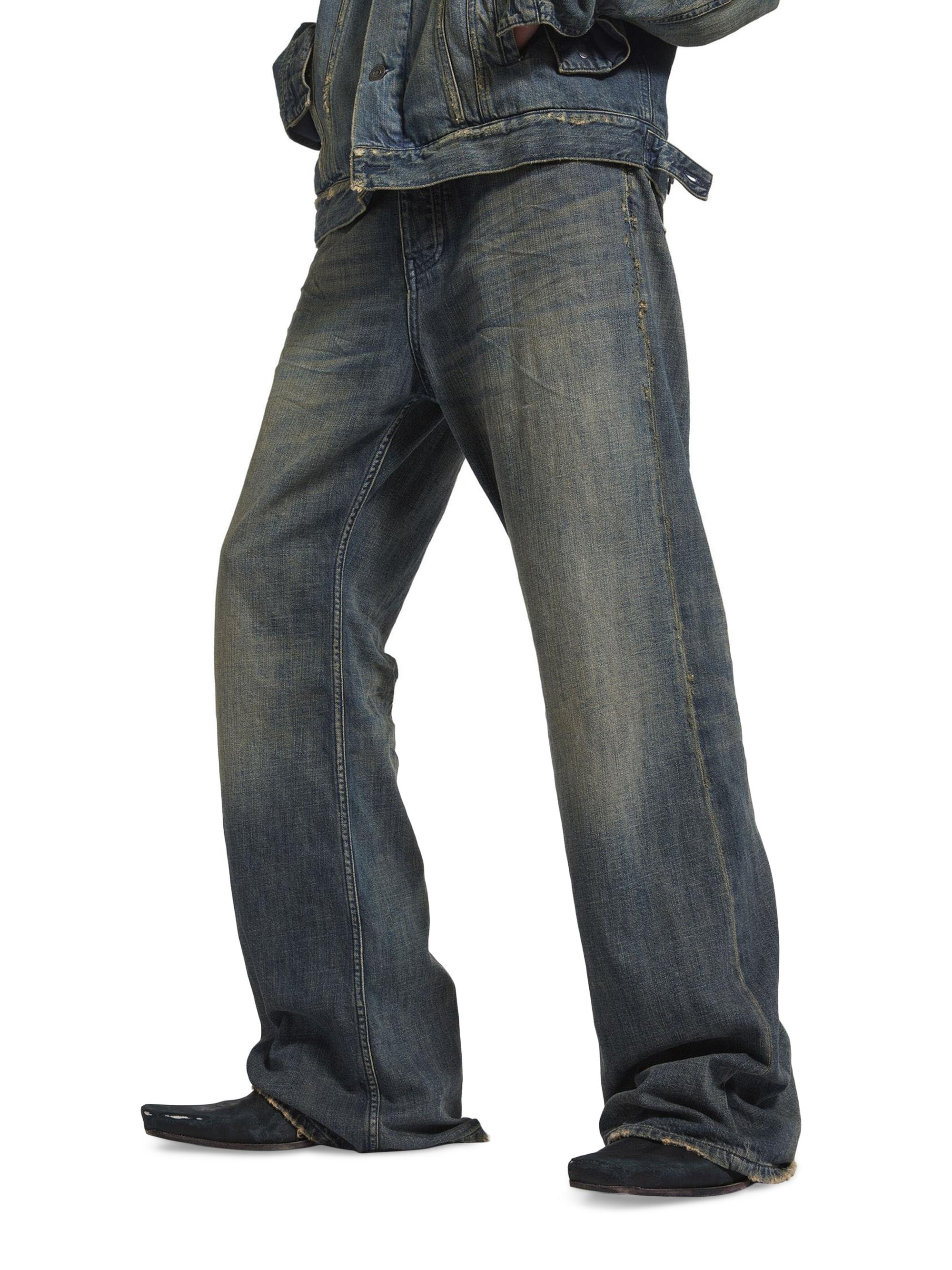 【未使用】BALENCIAGA Low Crotch Jeans ブラック BALENCIAGA - Low waist straight jeans | Leam Roma - Luxury