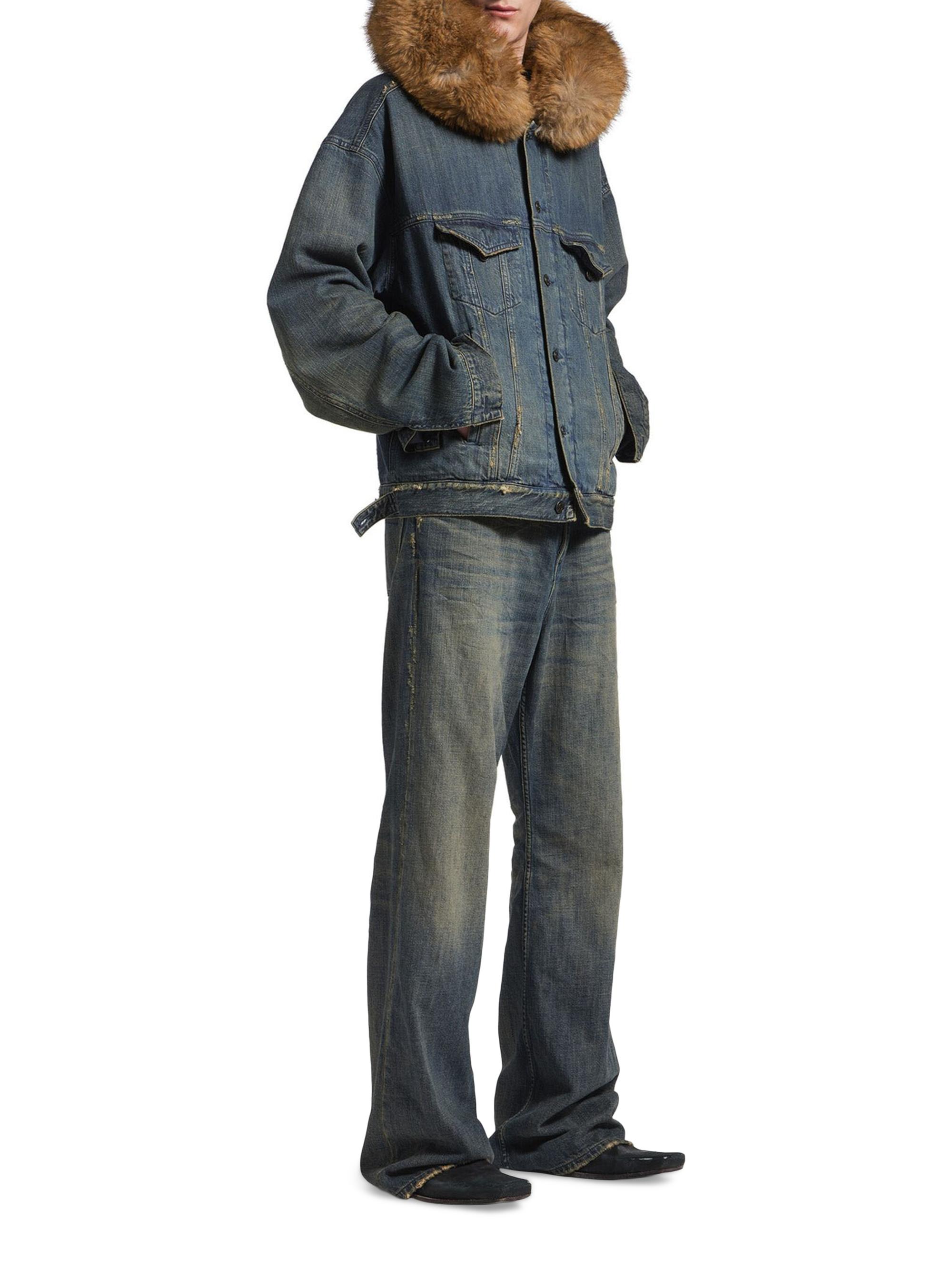 Balenciaga Low Crotch Jeans | Saks Fifth Avenue