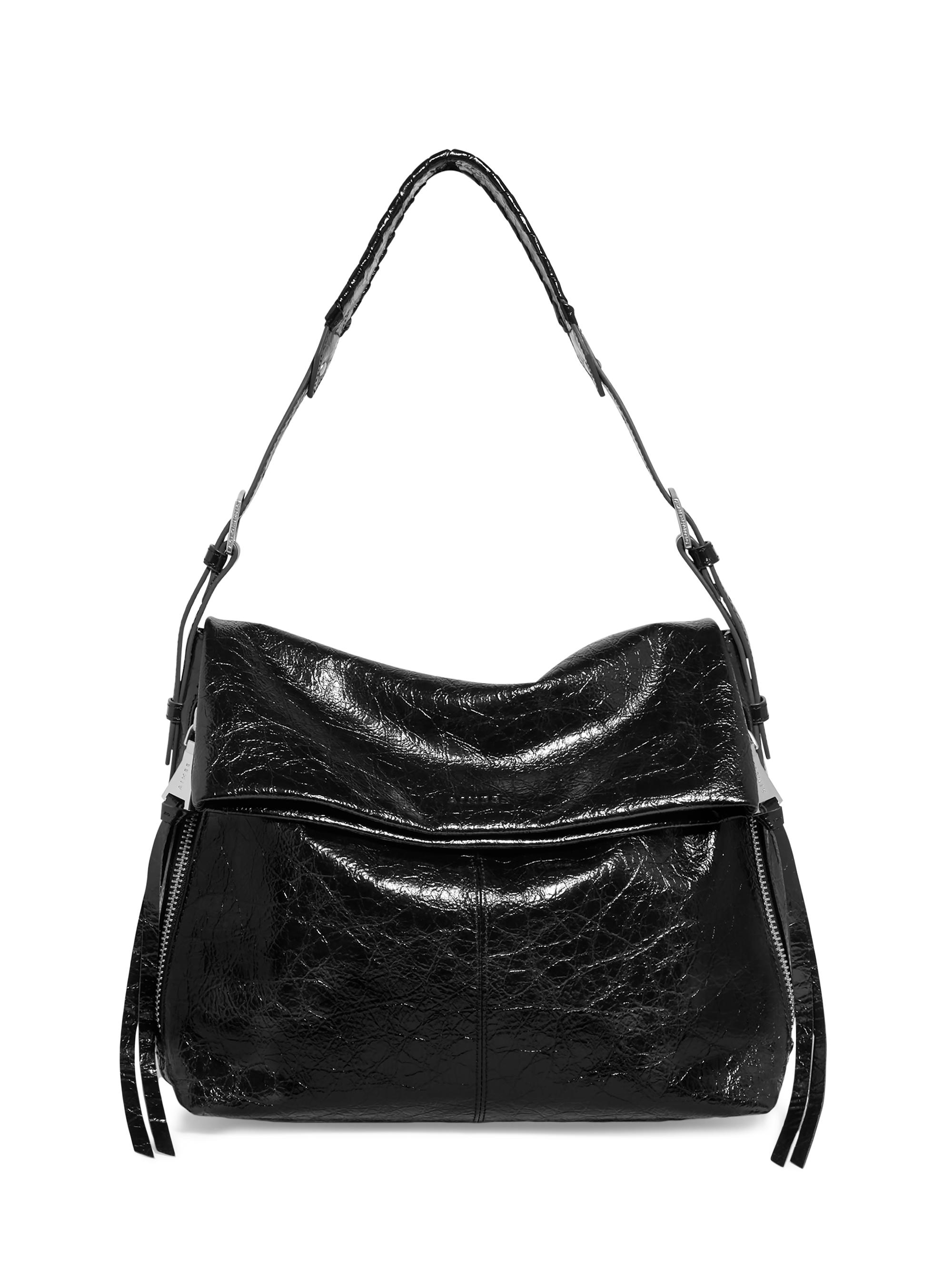 Aimee Kestenberg Women's Bali Shoulder Bag - Black Crinkle