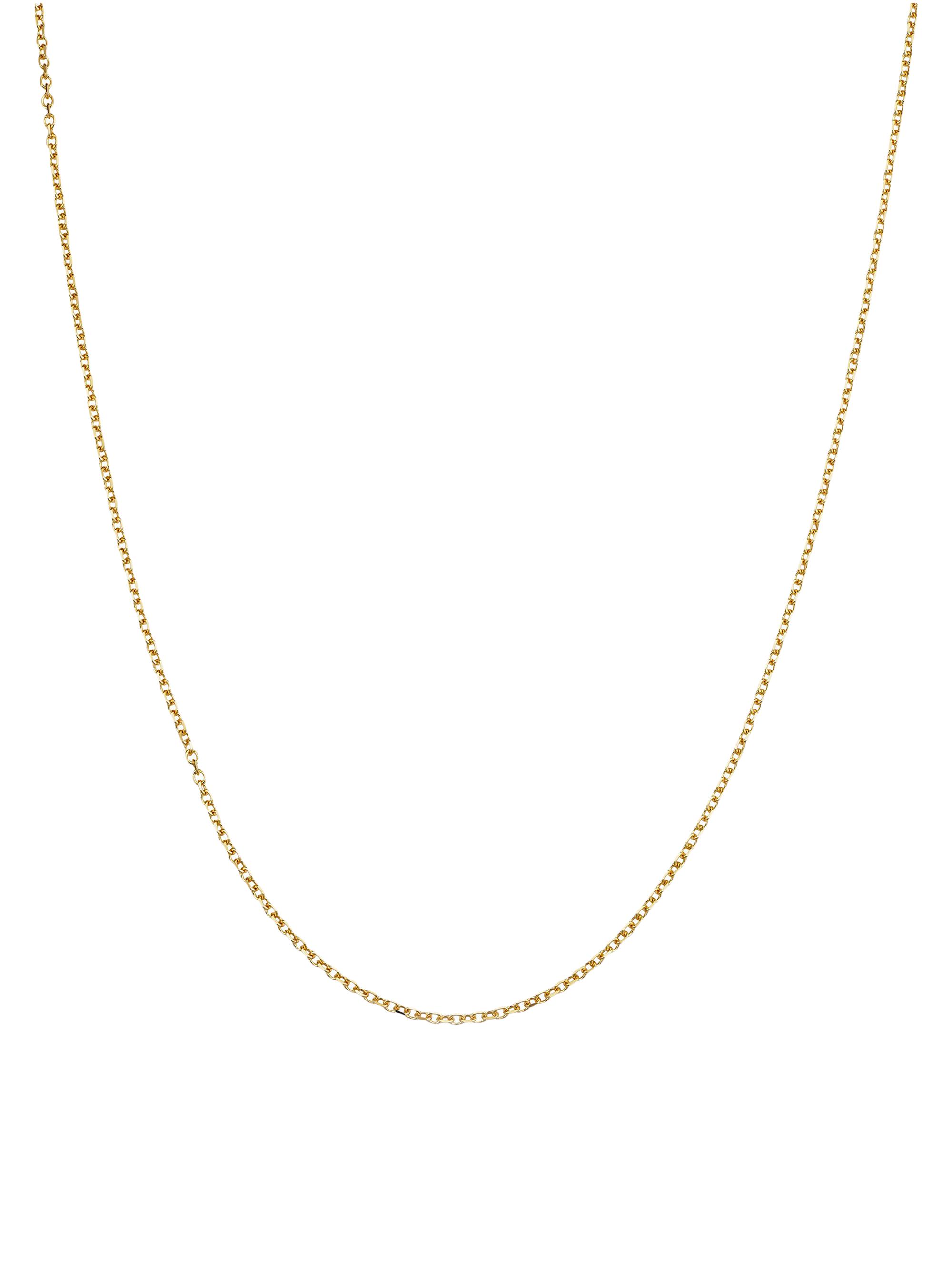 14K Yellow Gold Catamaran Cable Chain