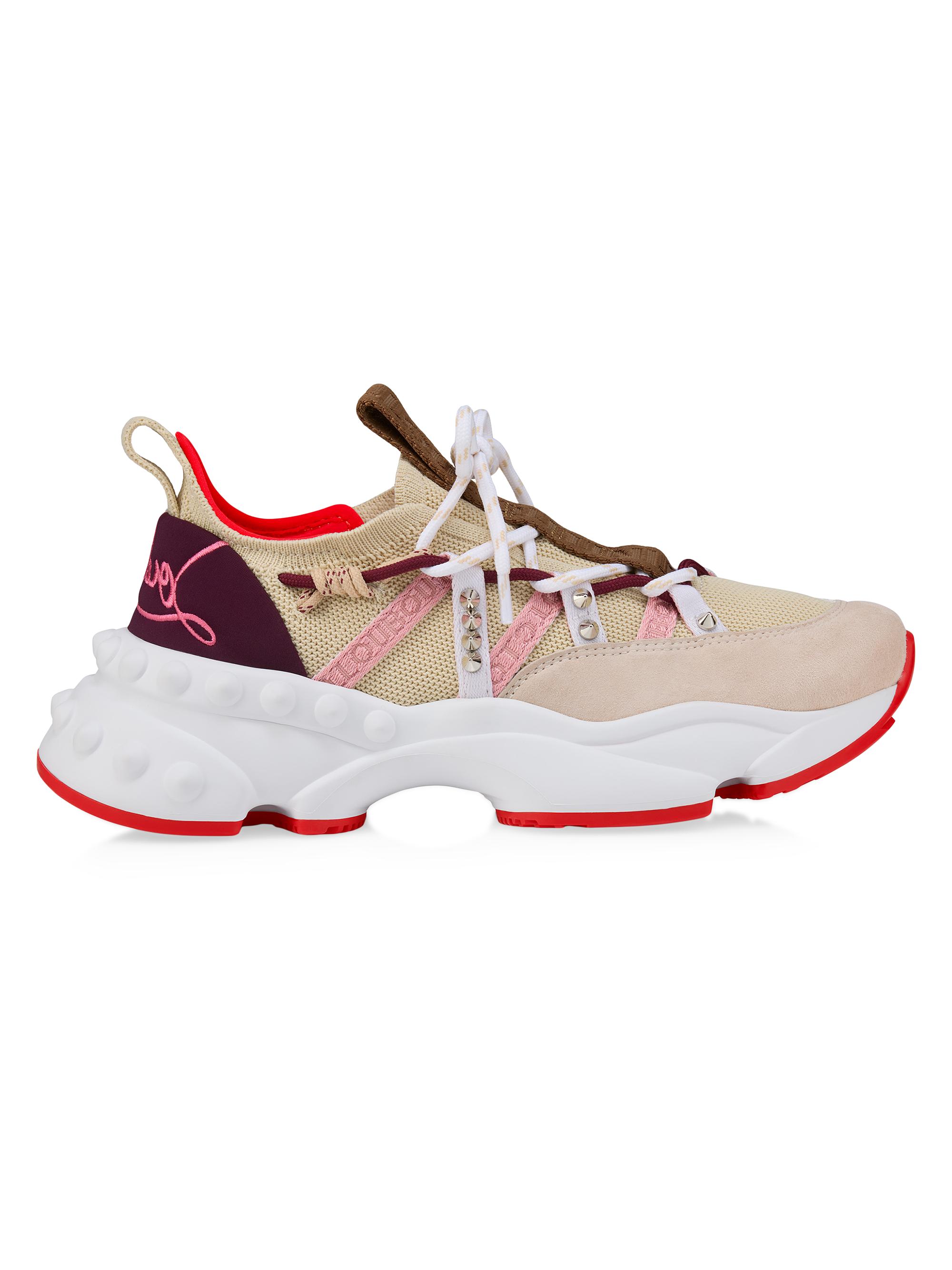 Christian Louboutin Women's Trailnrun Sneakers - Pearl