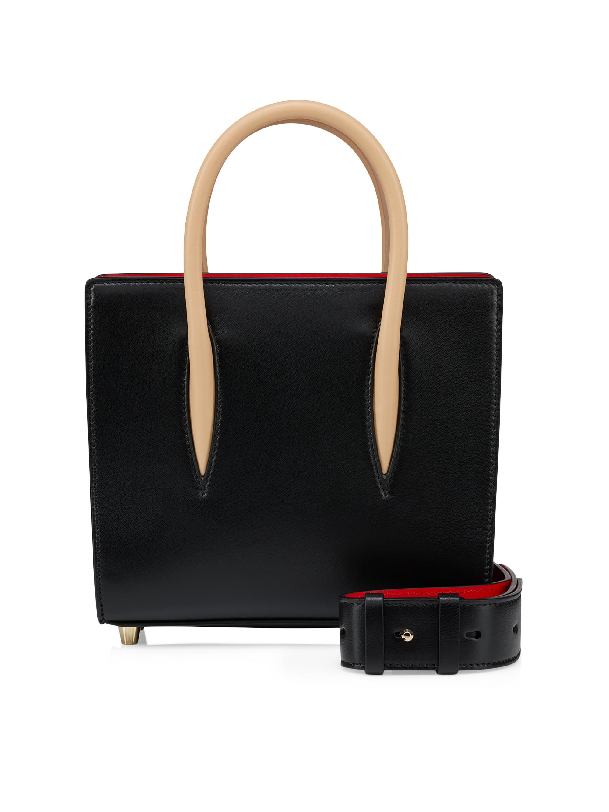 Christian Louboutin Women's Paloma Leather Top Handle Bag - Black