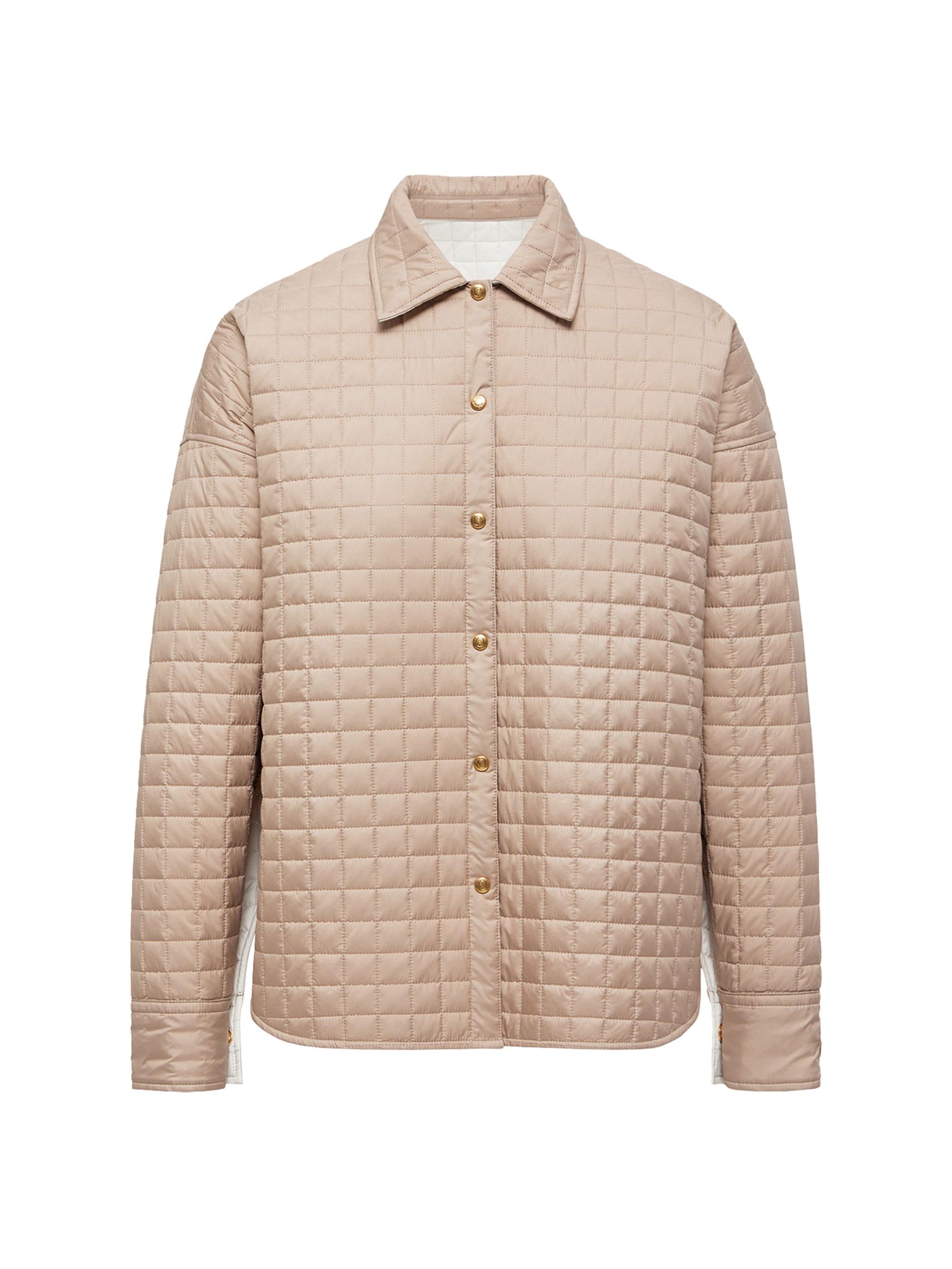 Moncler Women's Down Filled Shirt - Beige