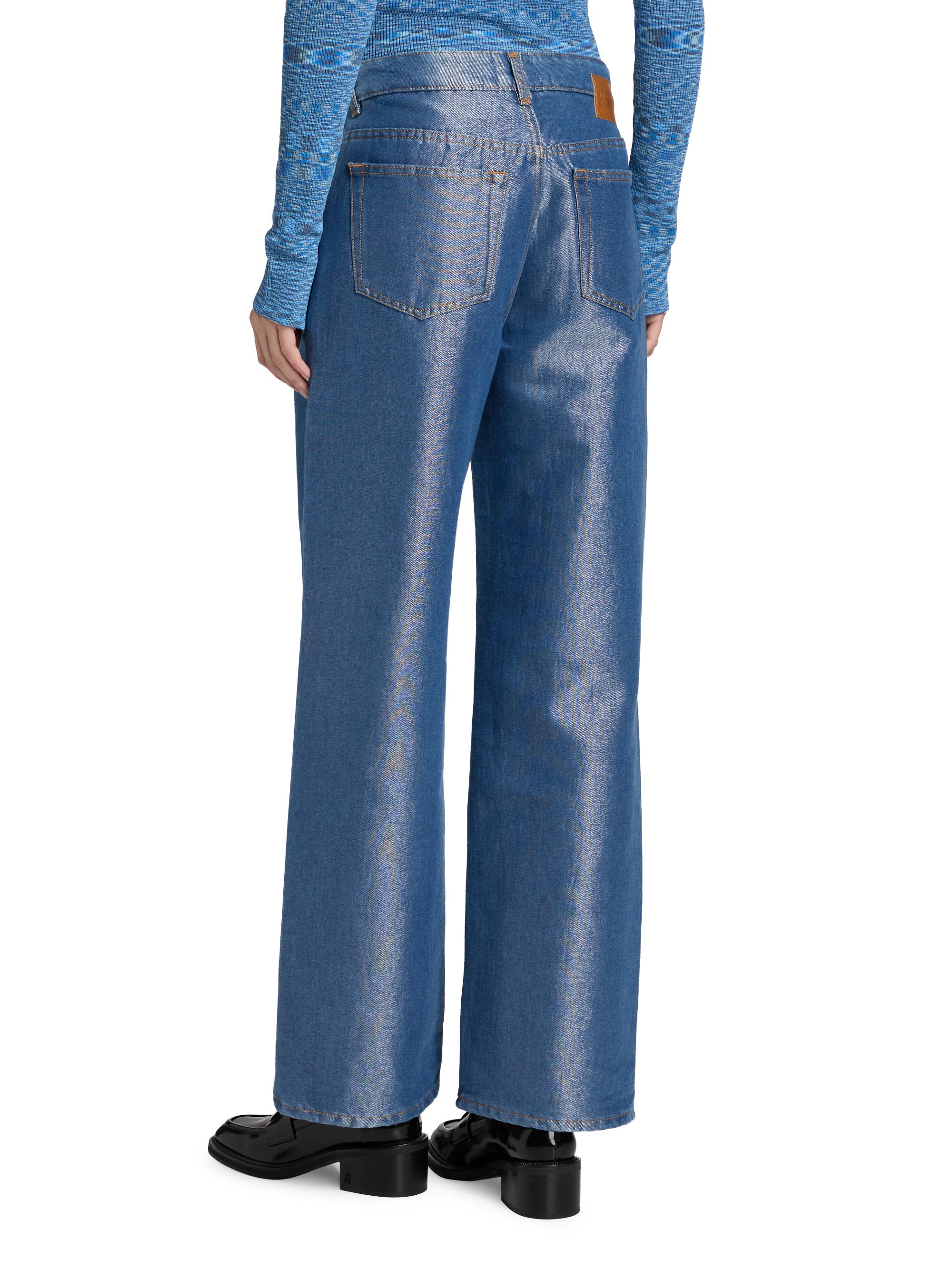 【エマさま専用】GANNI Izey ジーンズ デニム 25W/32L Ganni Izey Shiny Weft Denim Jeans | Saks Fifth Avenue