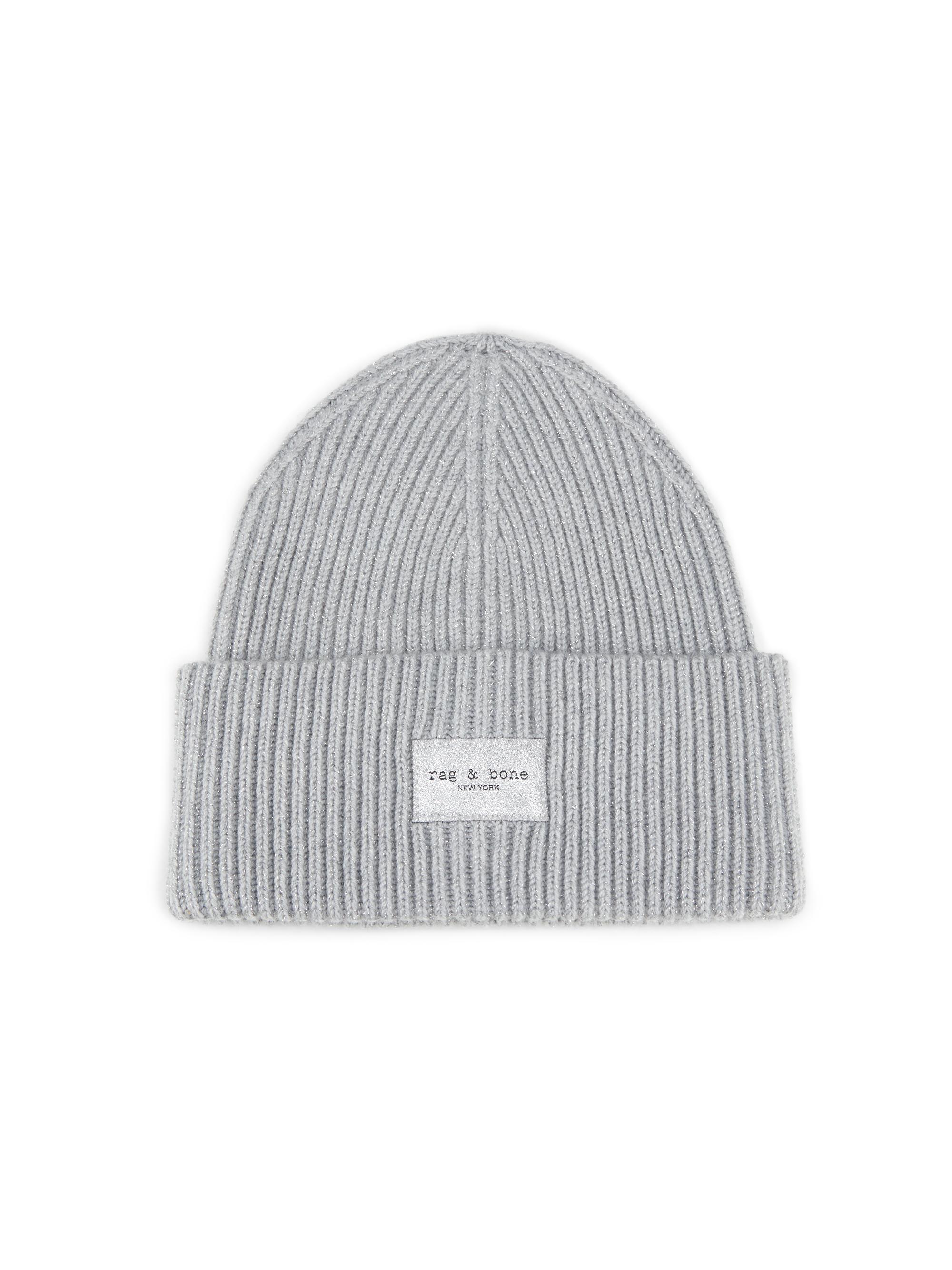 Ganni Wool Blend Logo Beanie | Saks Fifth Avenue