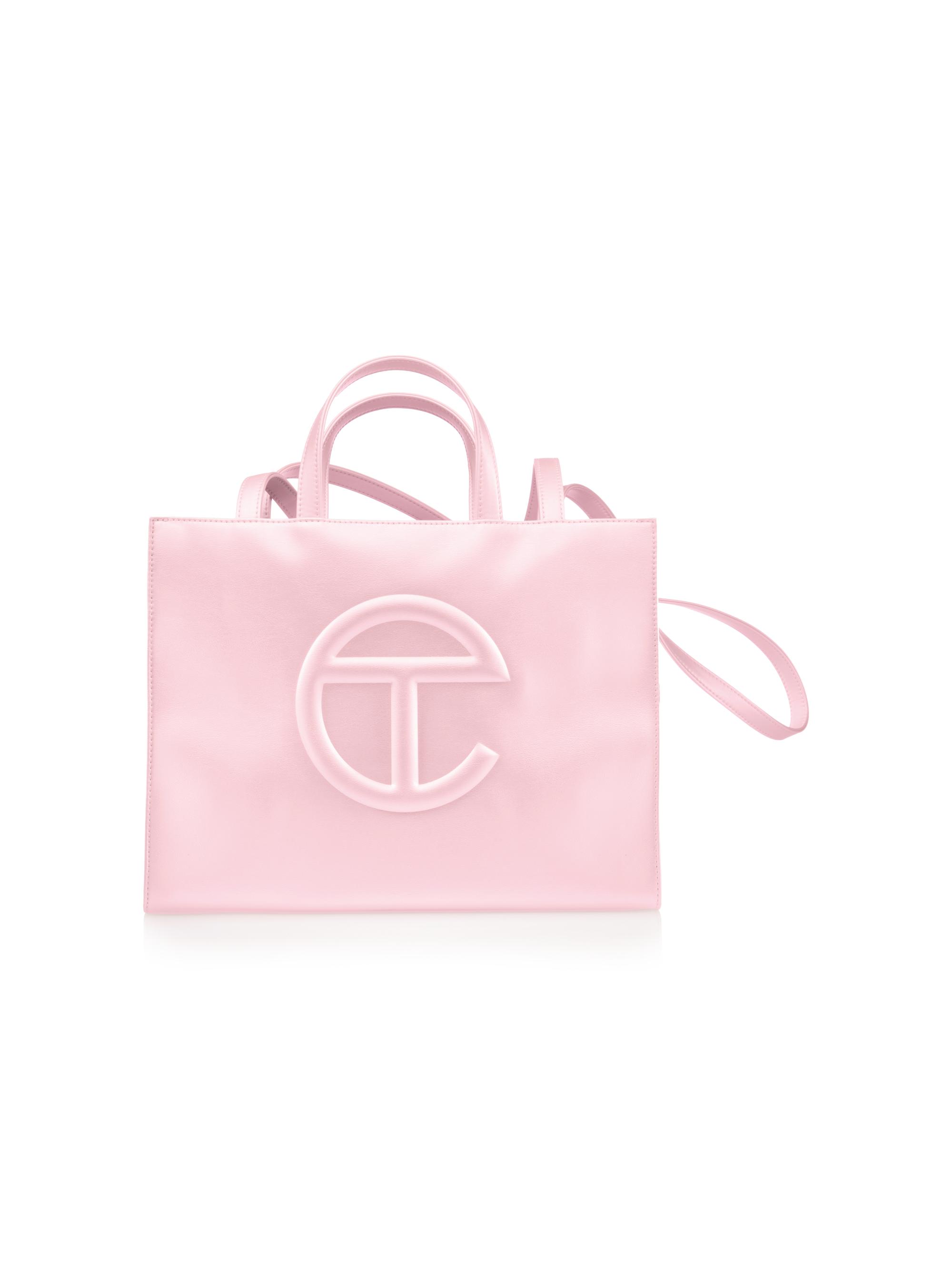 TELFAR Men's  Logo Shopper Tote Bag - Ballerina