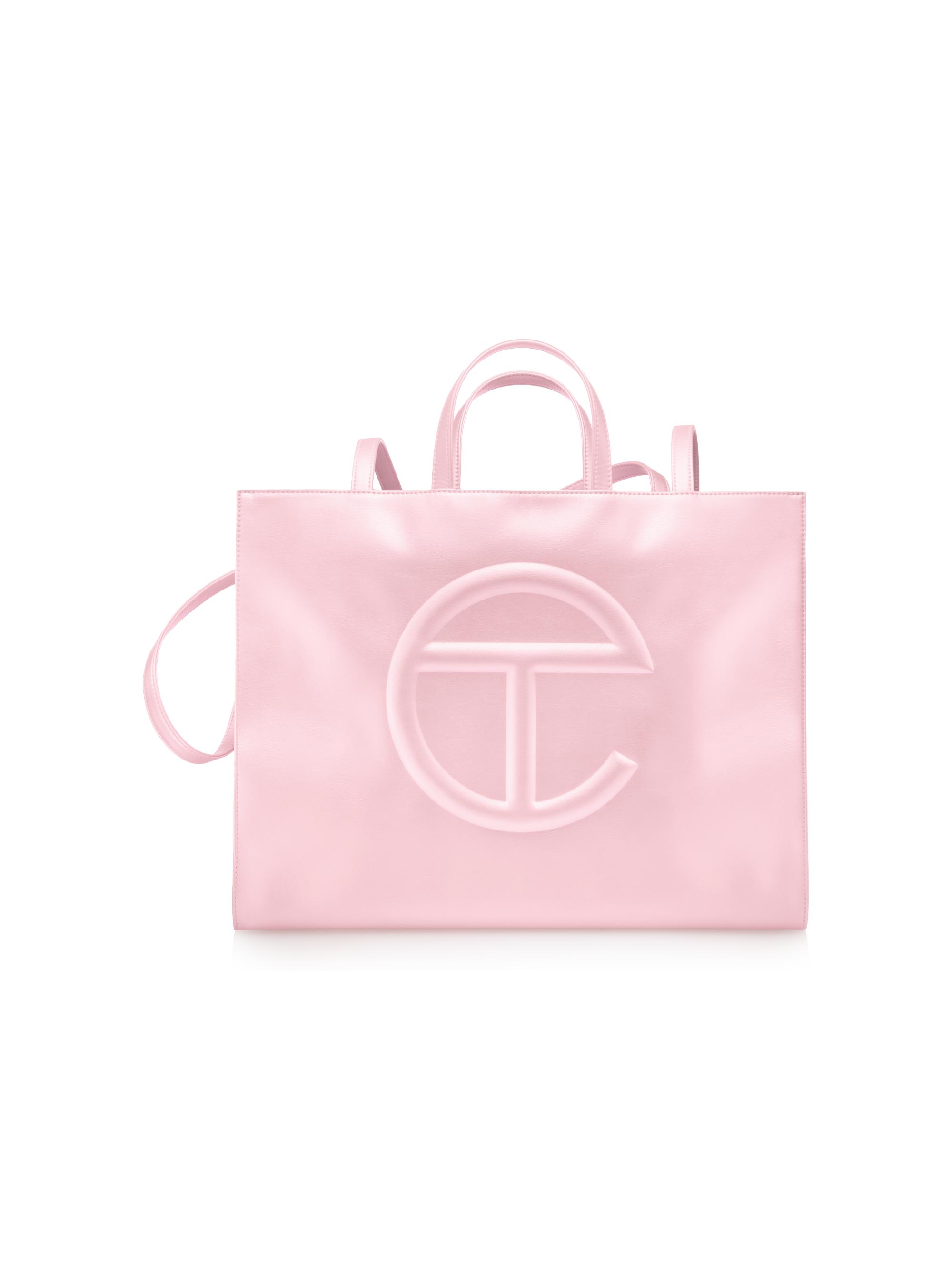 TELFAR Men's  Logo Shopper Tote Bag - Ballerina
