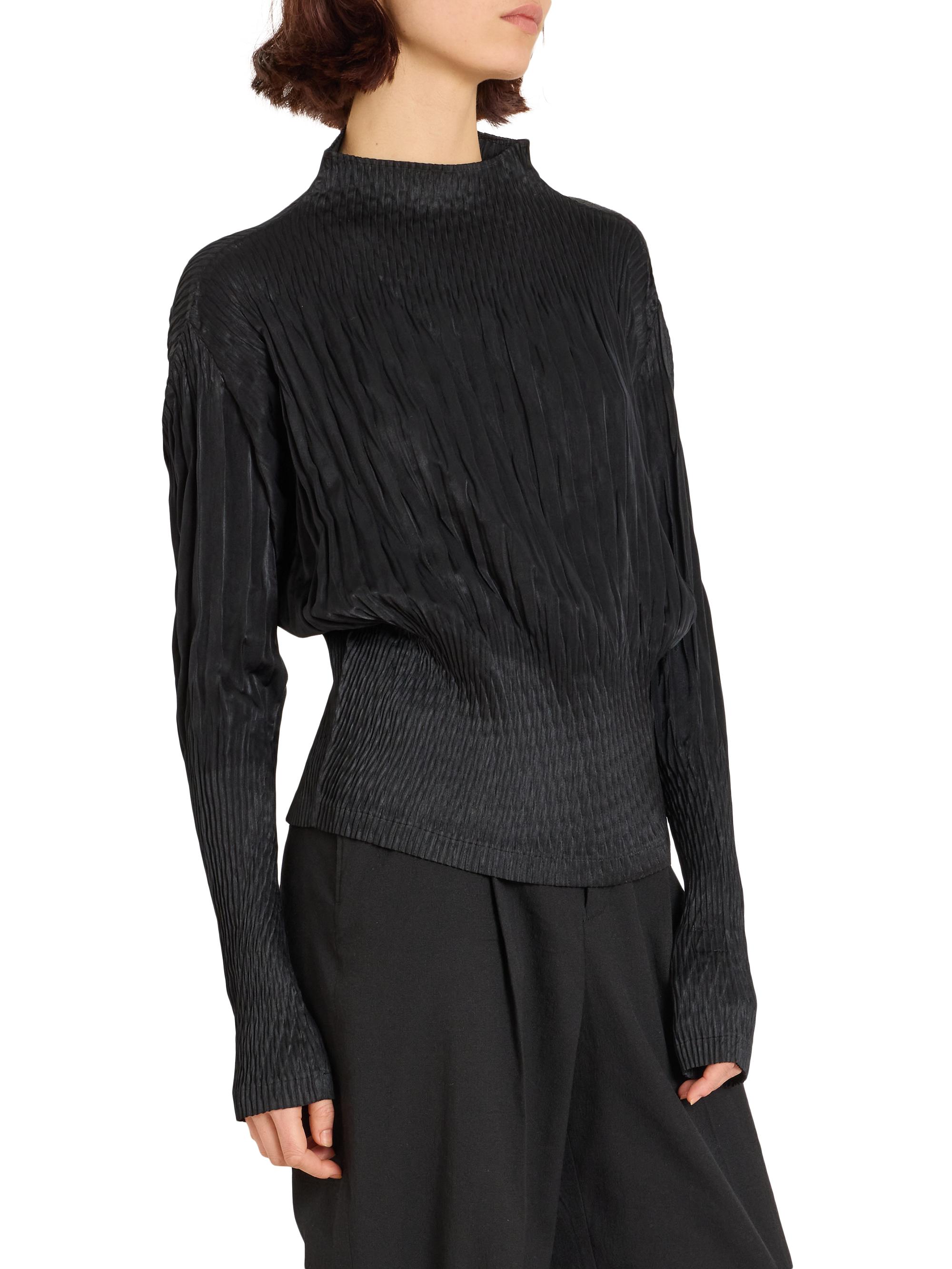 Issey Miyake Suede Like Puff Pleats Top | Saks Fifth Avenue