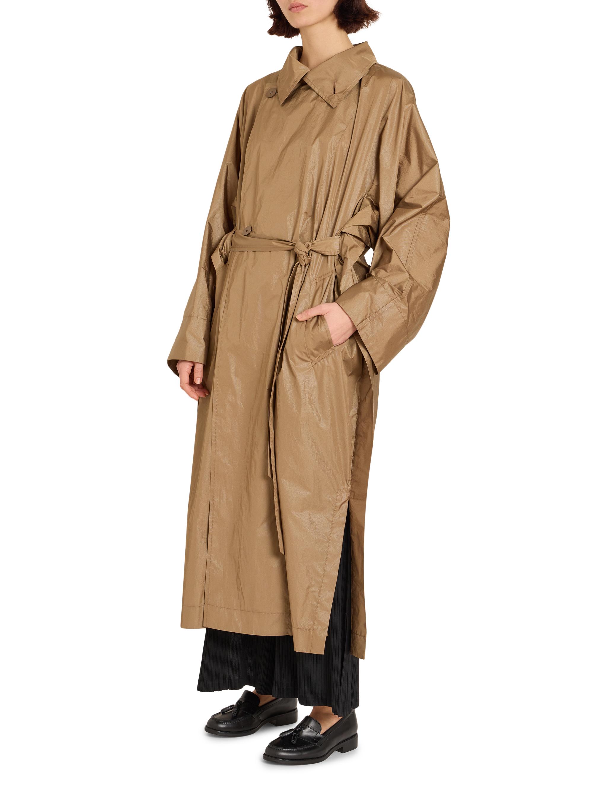 Issey Miyake Aerial Steel Trench Coat | Saks Fifth Avenue
