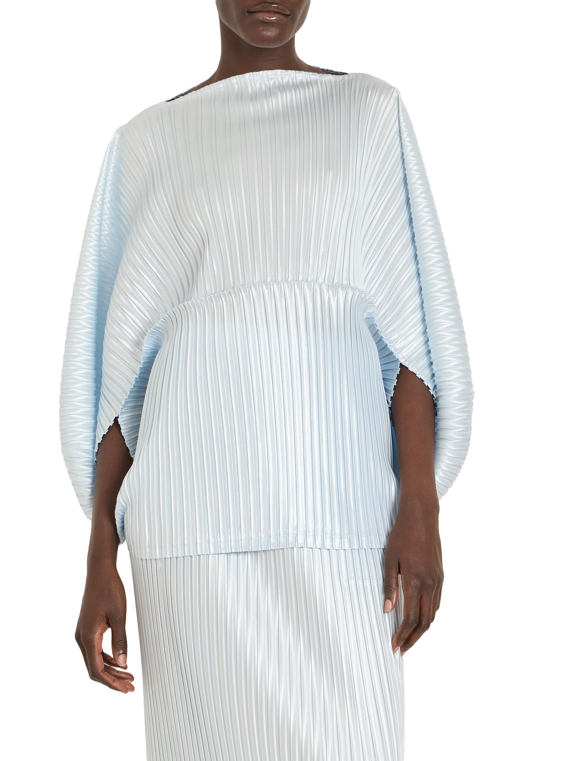 トップス ISSEY MIYAKE GLOSSED L PLEATS Issey Miyake GLOSSED-METAL-PLEATS Cardigan | Liberty