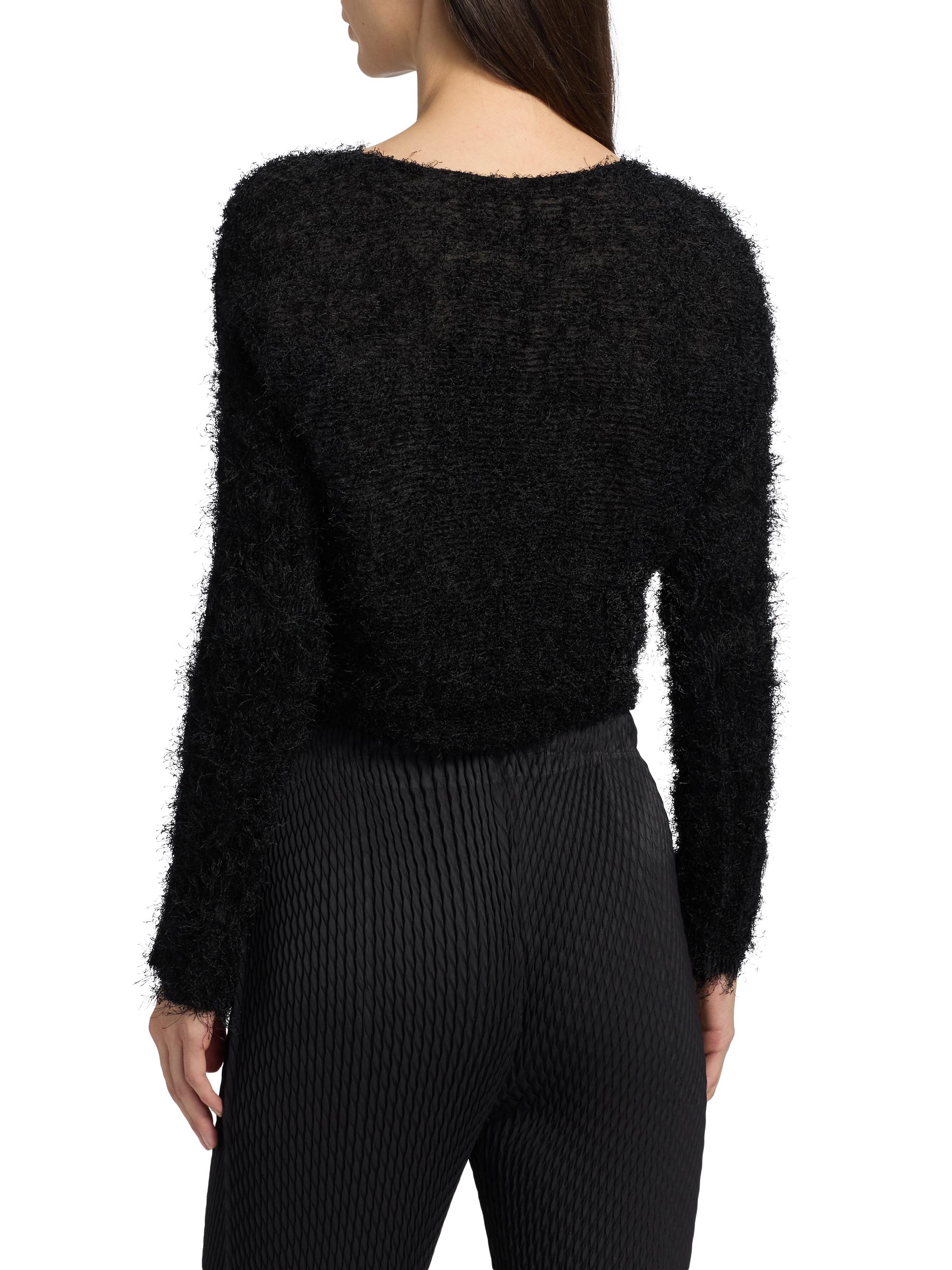 Issey Miyake Shifted Fuzzy Pleats Cardigan | Saks Fifth Avenue