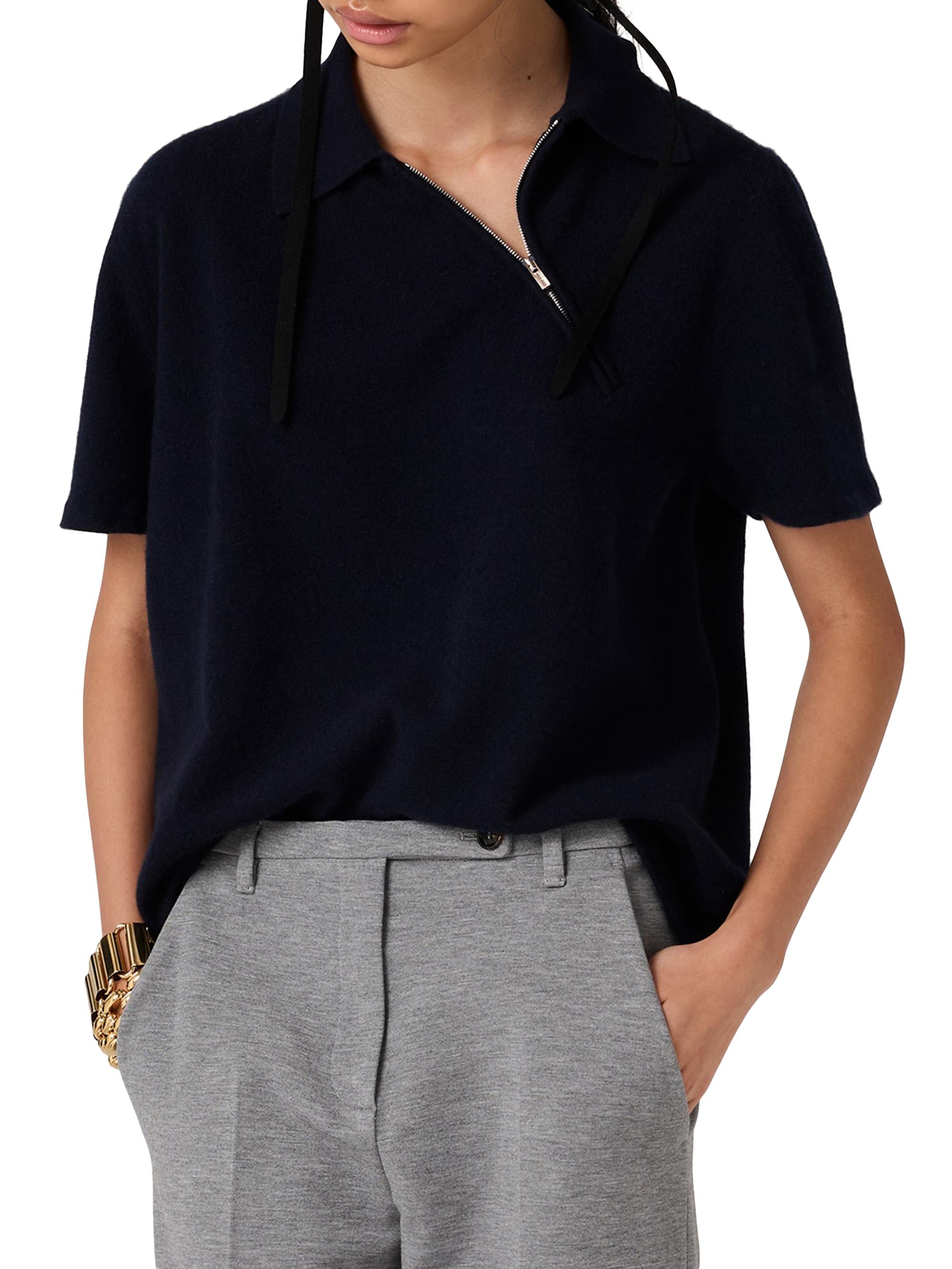 Miu Miu Cashmere Polo Shirt | Saks Fifth Avenue