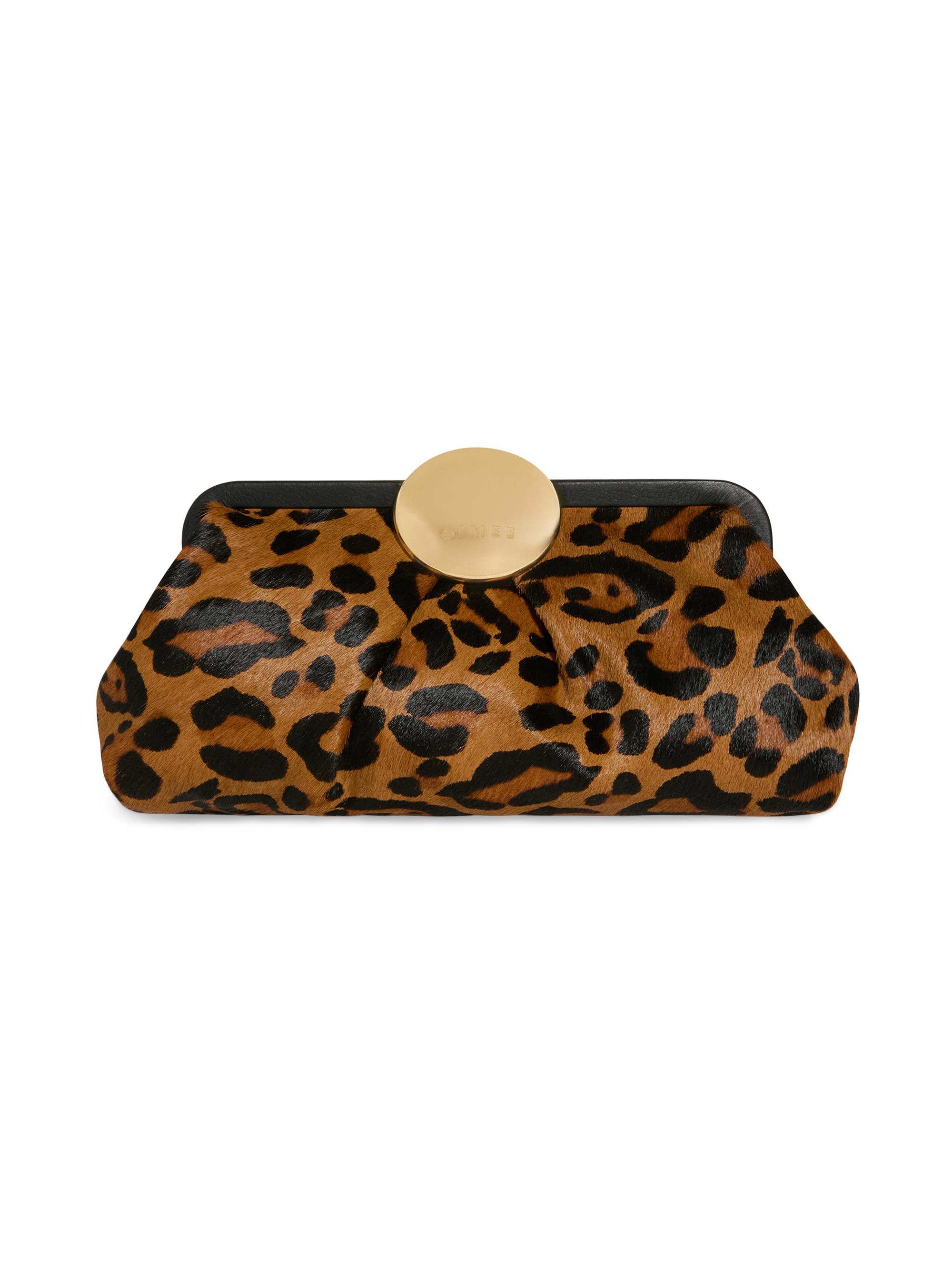Aimee Kestenberg Women's Full Circle Clutch - Wildcat Haircalf