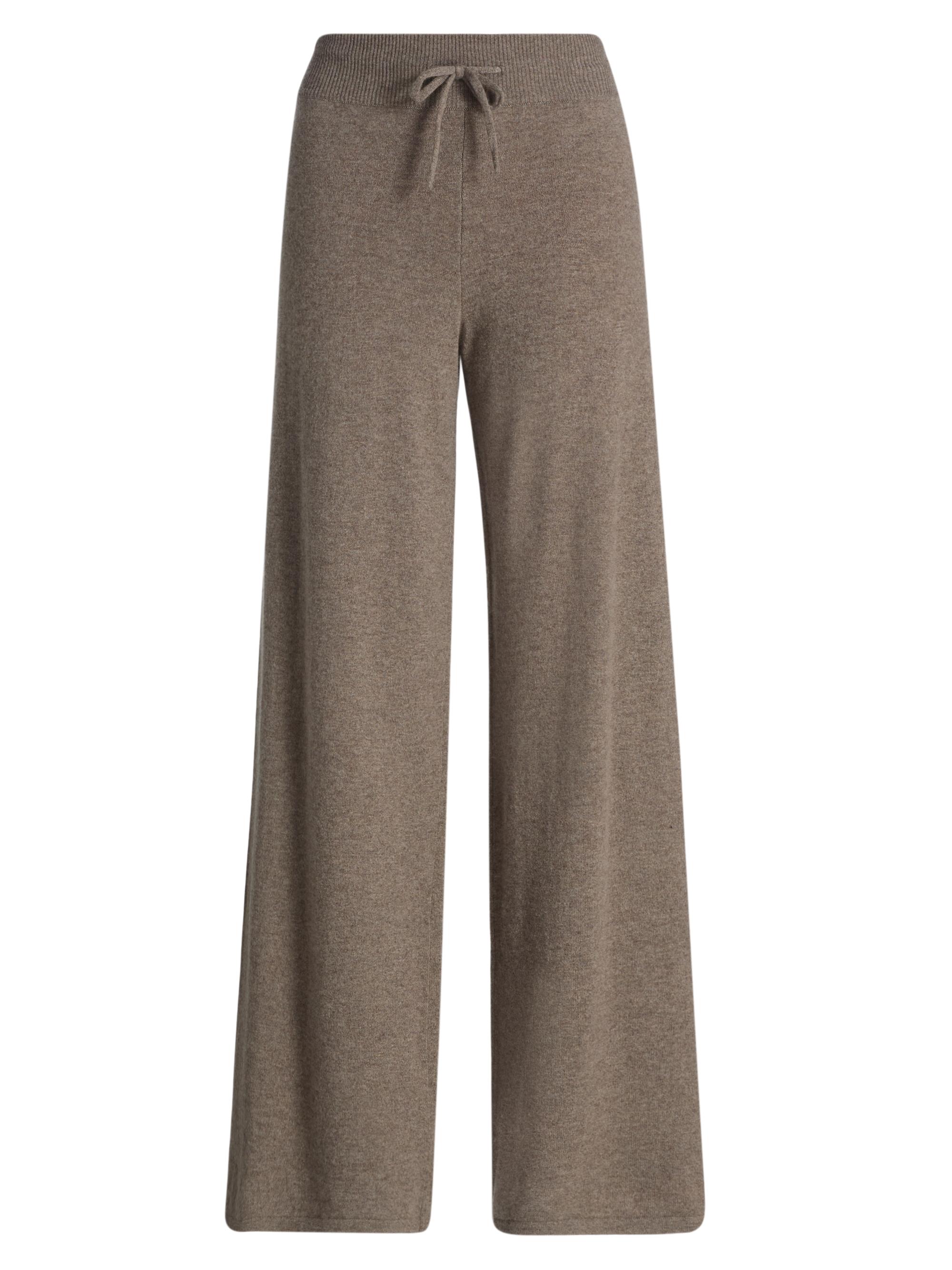 Lisa Yang Women's Sofi Cashmere Trousers - Truffle
