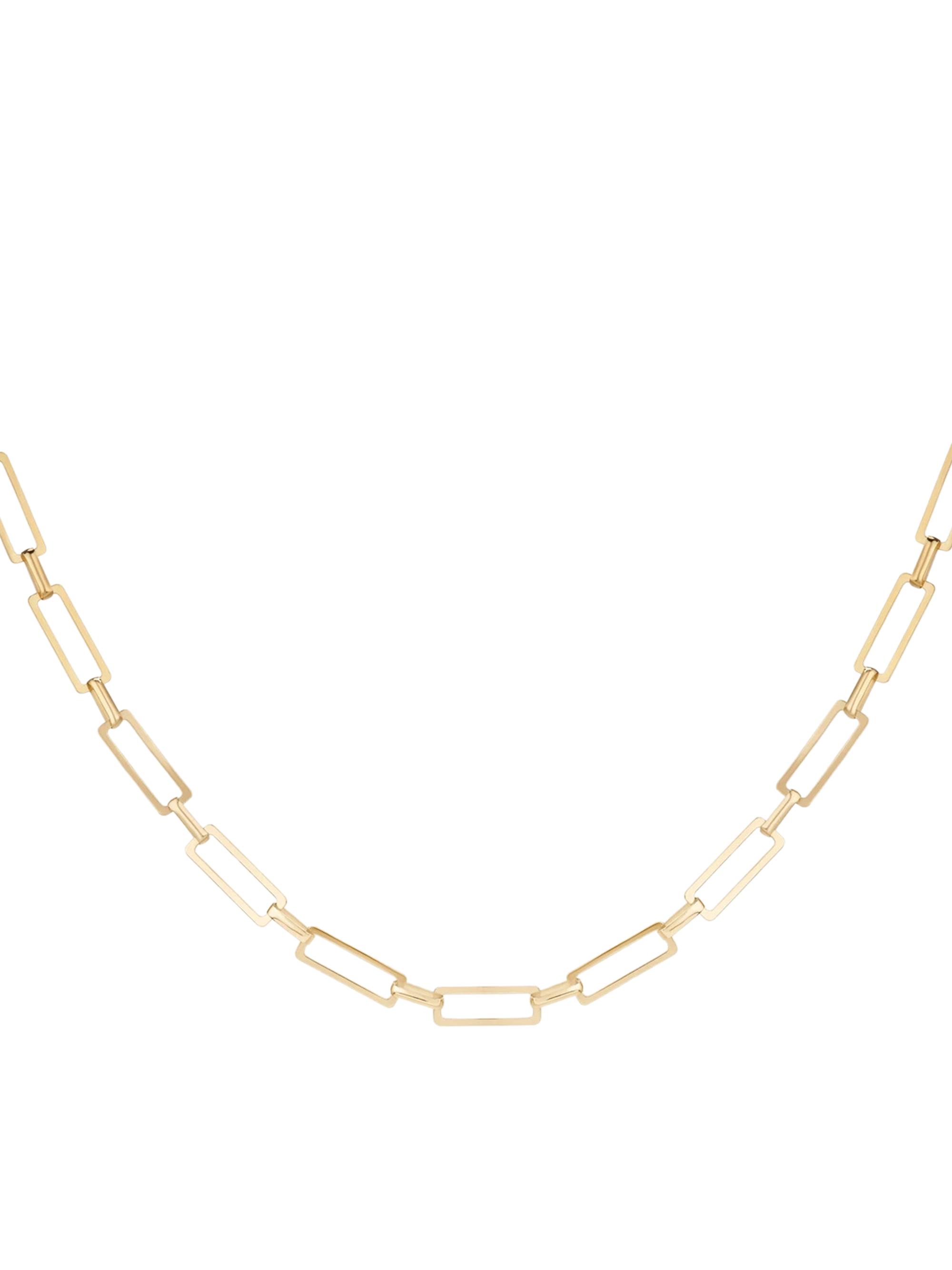 Lana Women's 14K Yellow Gold Paper Clip Chain Necklace - Yellow Gold