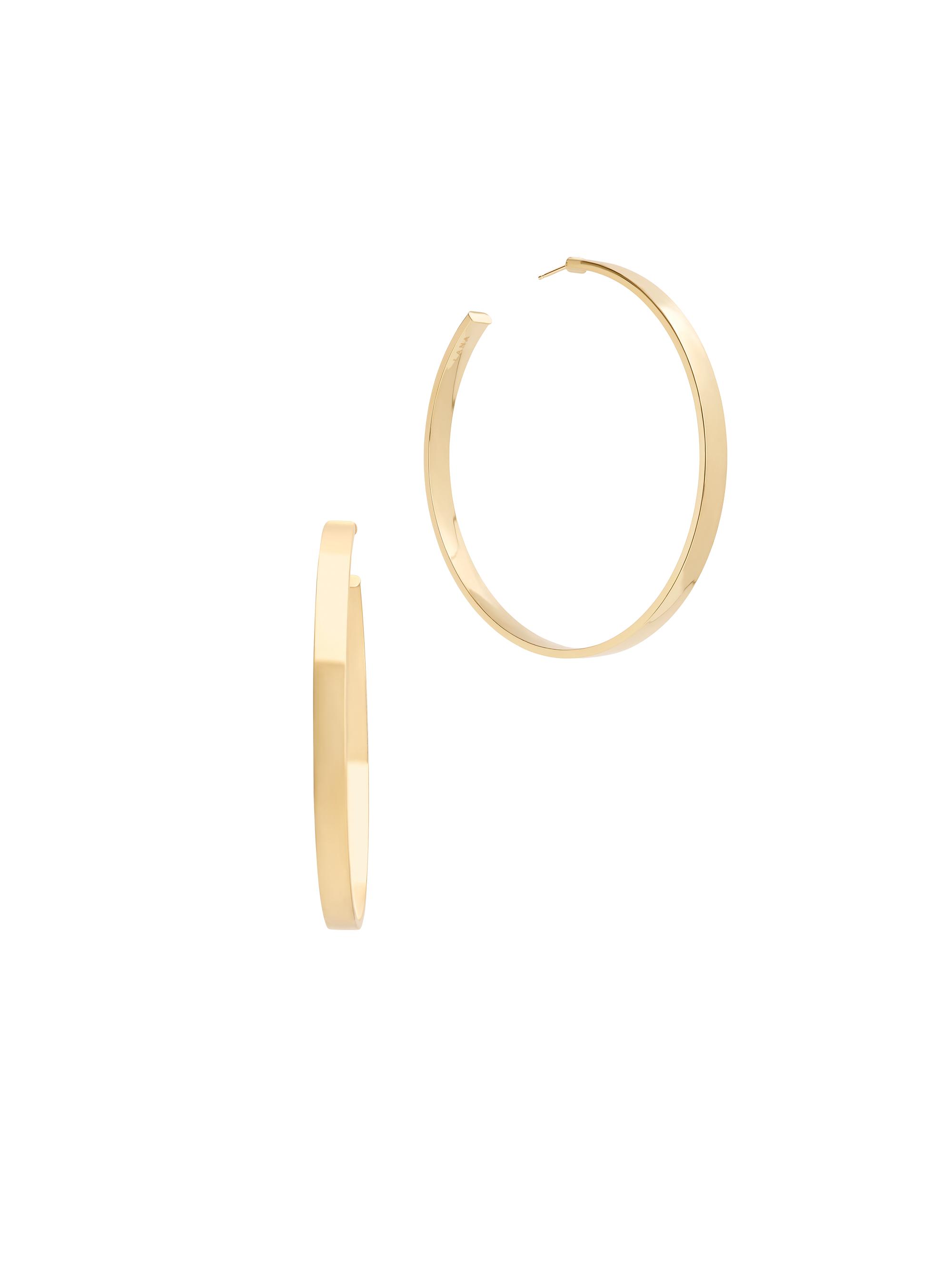 Lana Women's Vanity 14K Yellow Gold Hoop Earrings/40MM - Yellow Gold