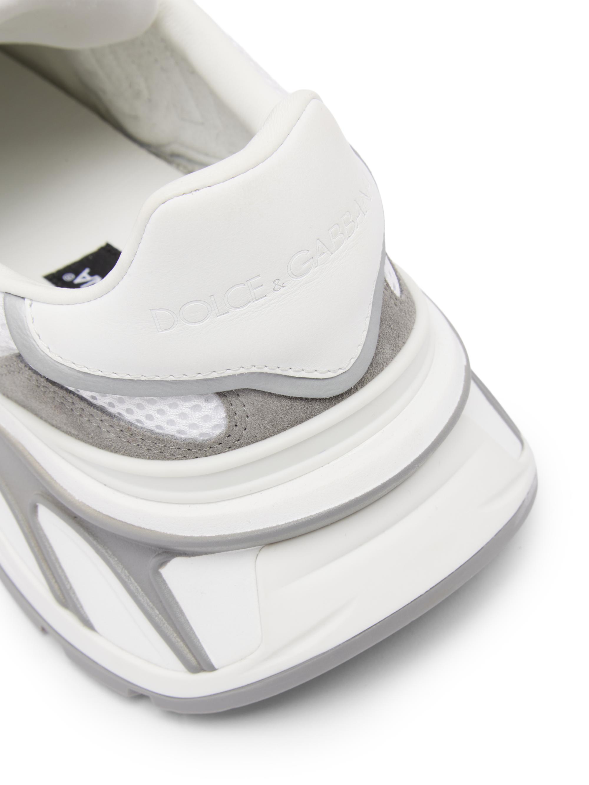 Dolce&Gabbana Logo Two-Tone Nylon & Suede Low-Top Sneakers | Saks
