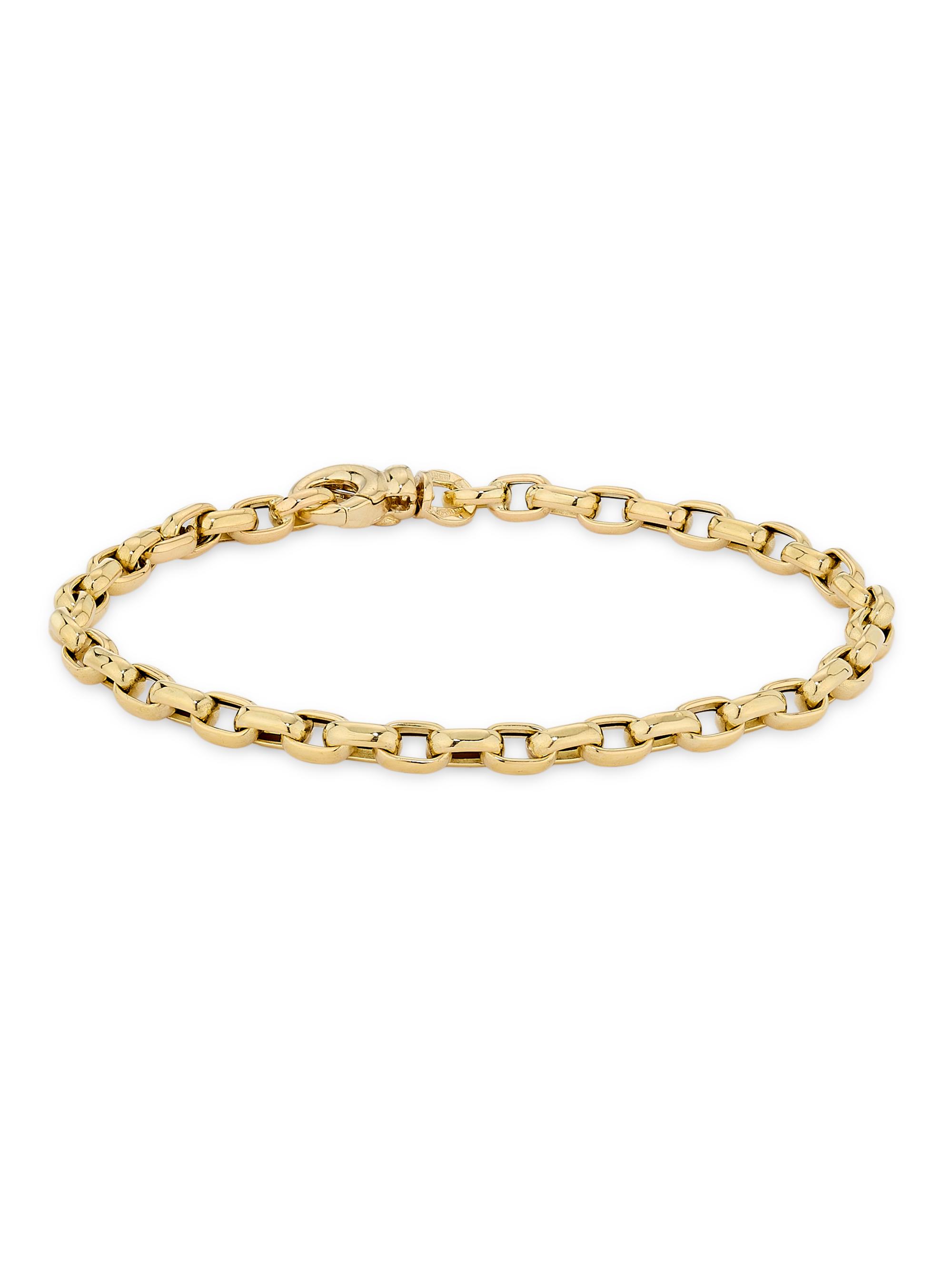 Roberto Coin Women's Tiny Treasures 18K Yellow Gold & Ruby Chain Bracelet - Yellow Gold