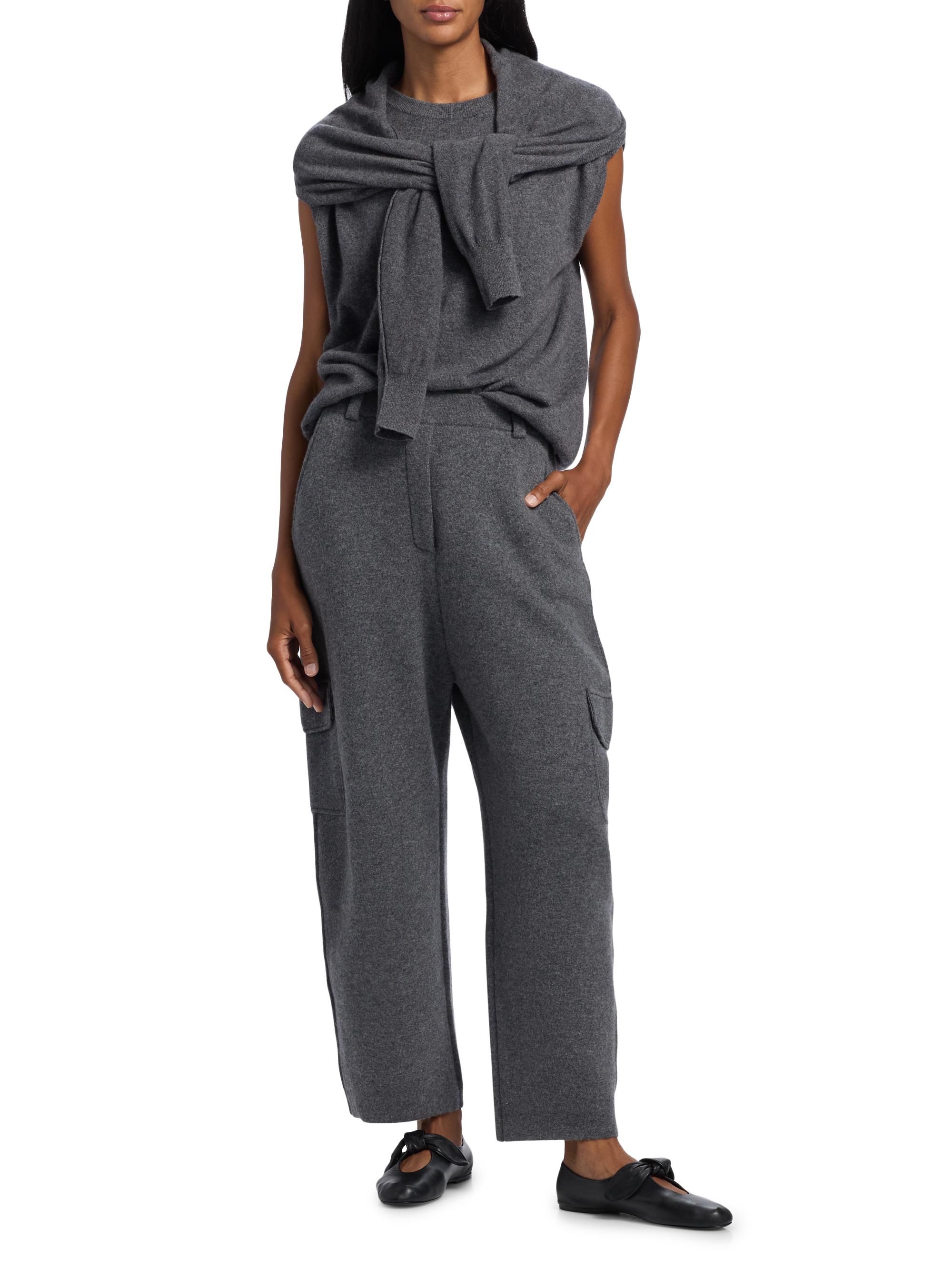 Lisa Yang Azaria Cashmere Cargo Pants | Saks Fifth Avenue
