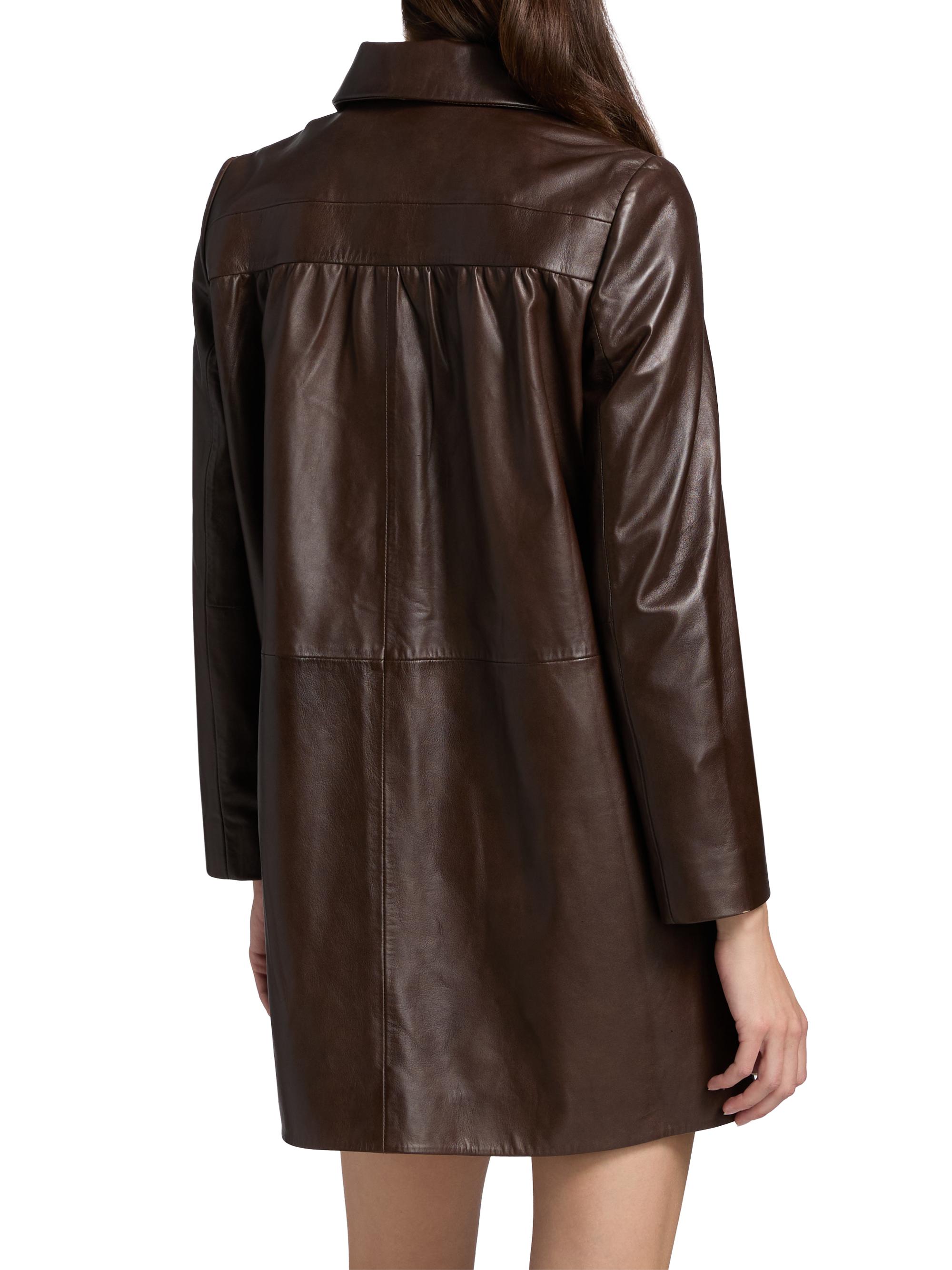 linen dresses black Amara Ruched Midi Linen Dress in Noir Black main image 1