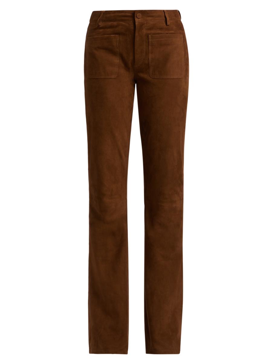 Ba&sh Women's Mossi Suede Trousers