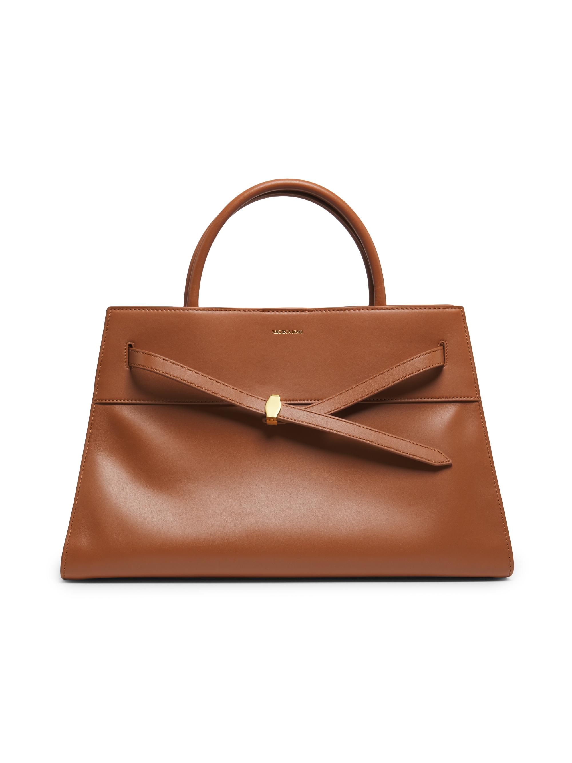 Cult Gaia Kazia Leather Top Handle Bag | Saks Fifth Avenue