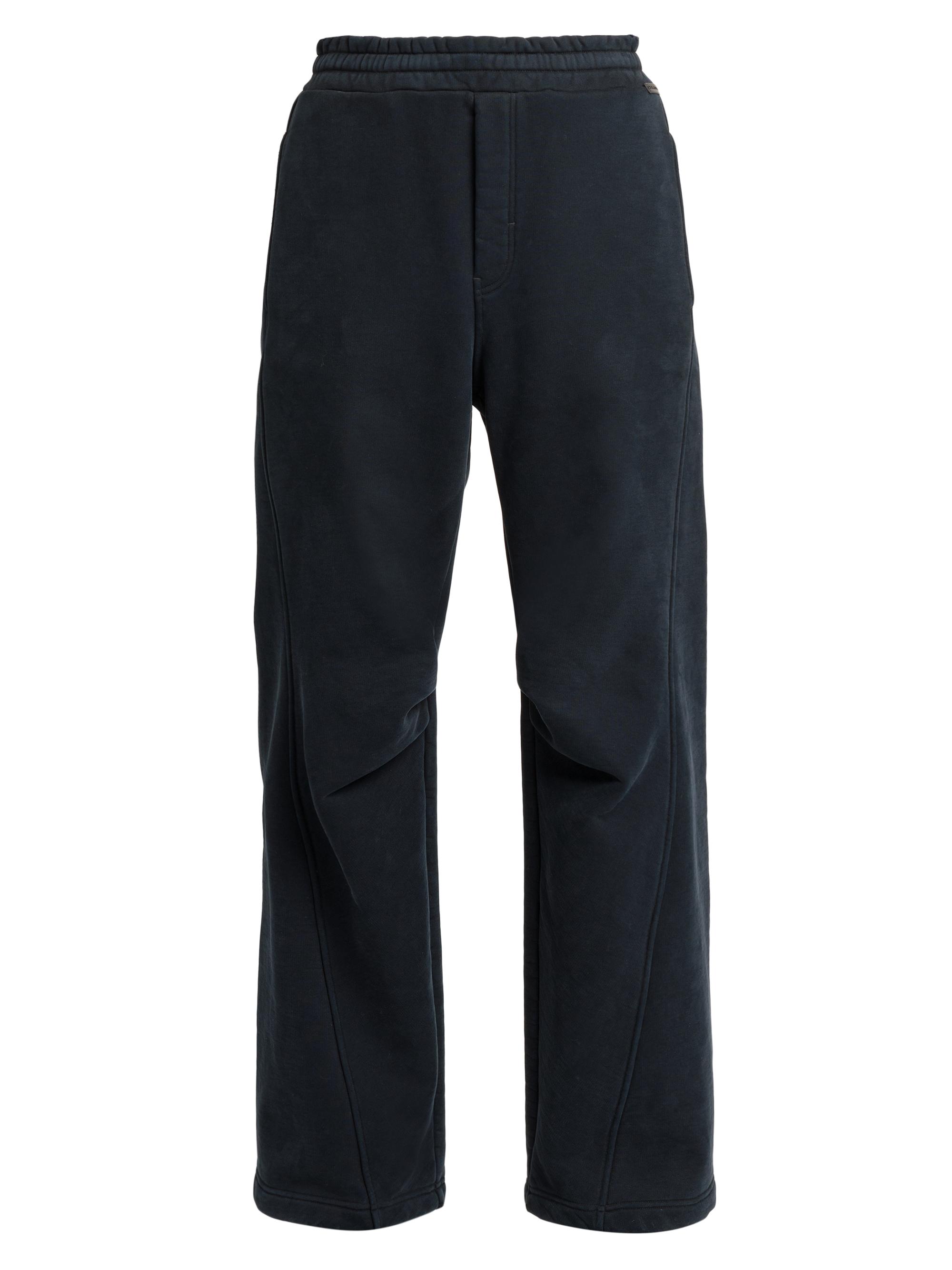 Dolce & Gabbana Men's Side-Seam Cotton Sweatpants - Nero