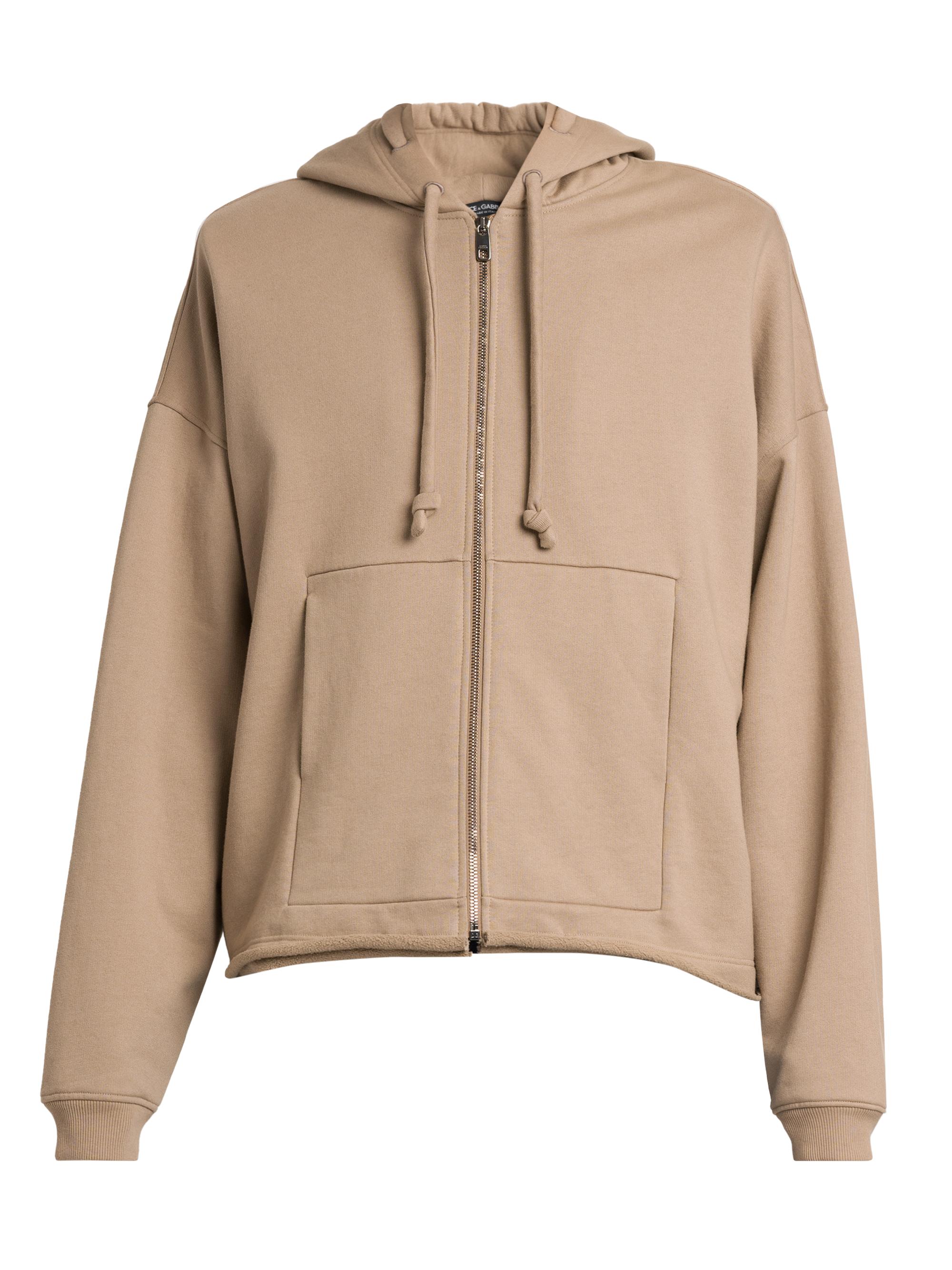 Cotton Zip-Up Hoodie