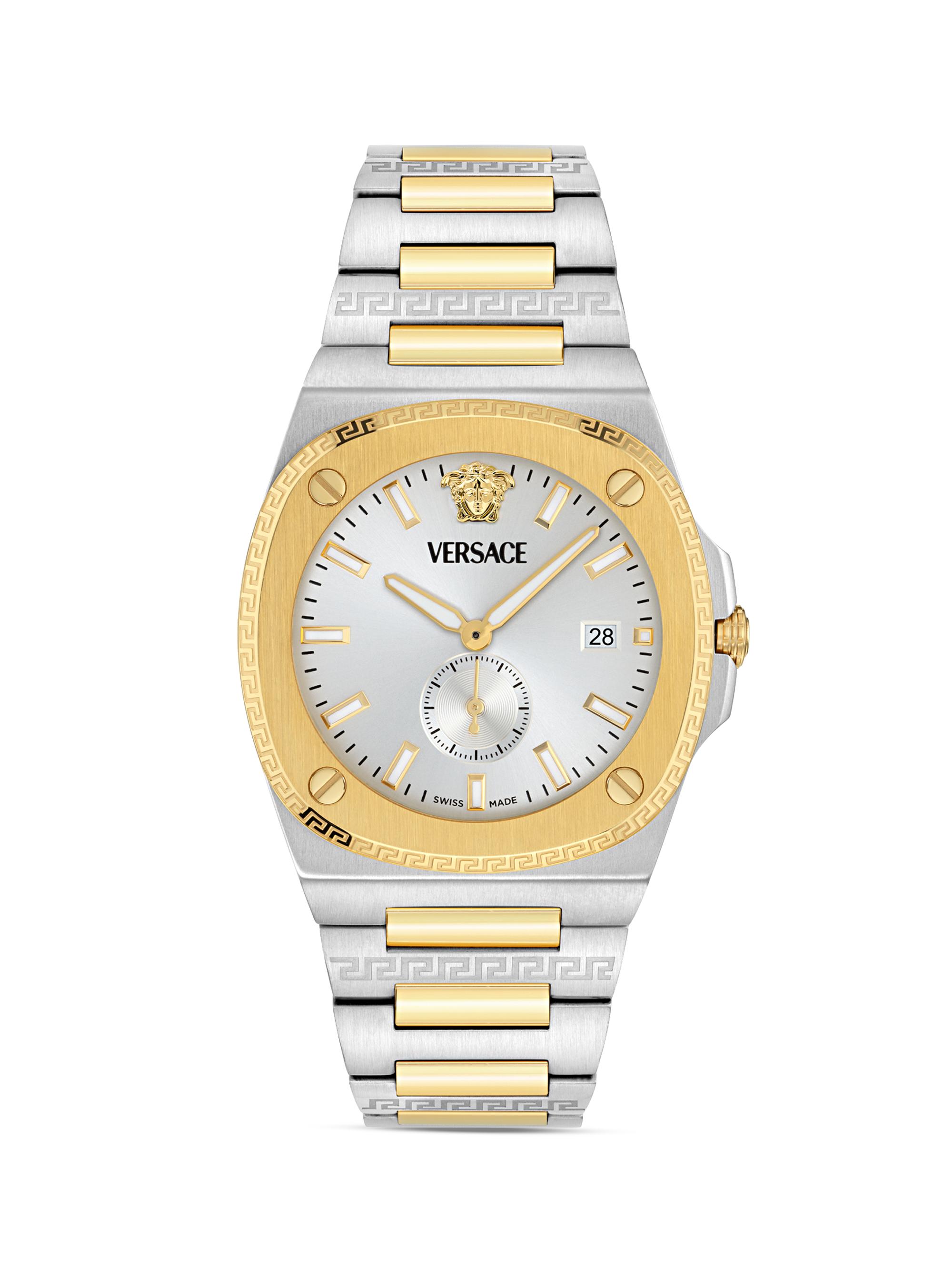 Versace Men's Tolomeo Two-Tone Stainless Steel Bracelet Watch/40MM - Two Tone