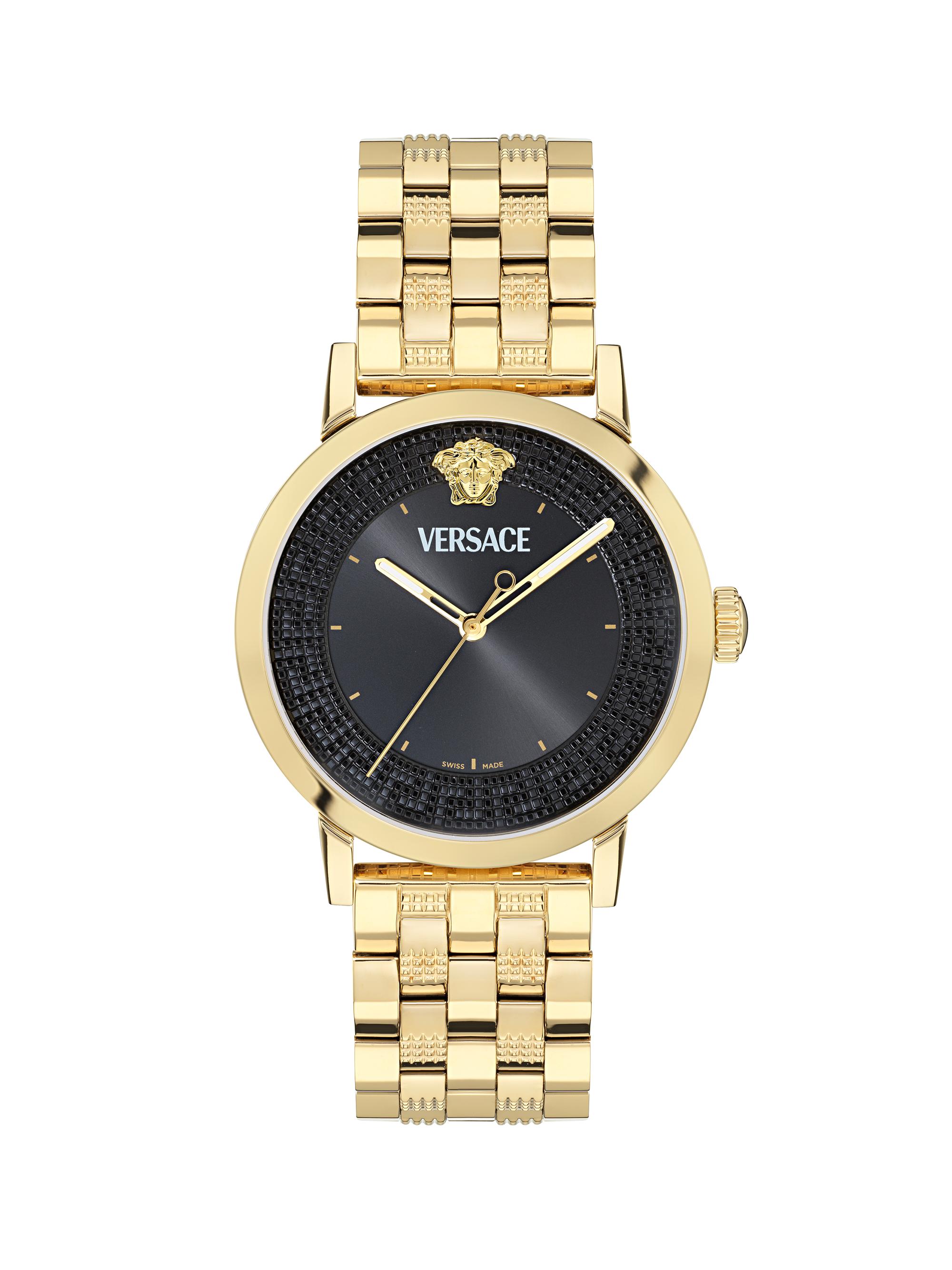 VERSACE ゴールド ロゴピアス 玲凪 Versace Earrings | VERSACE US