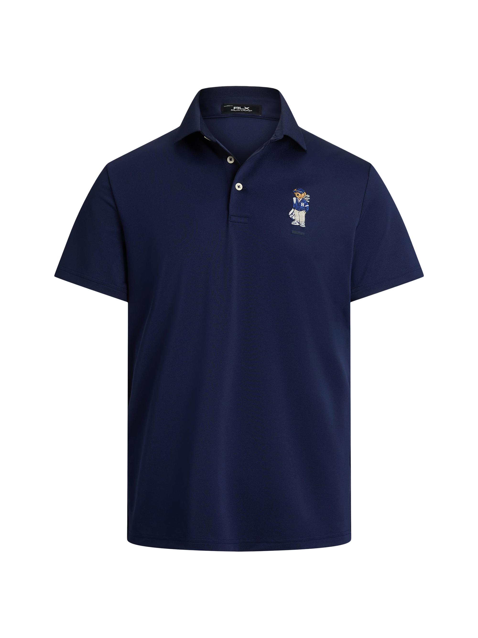 Tシャツ・カットソー Ralph Lauren Polo Bear Custom Slim-Fit Pique Polo Ralph Lauren Purple Label Custom-Slim-Fit Polo Bear Piqué