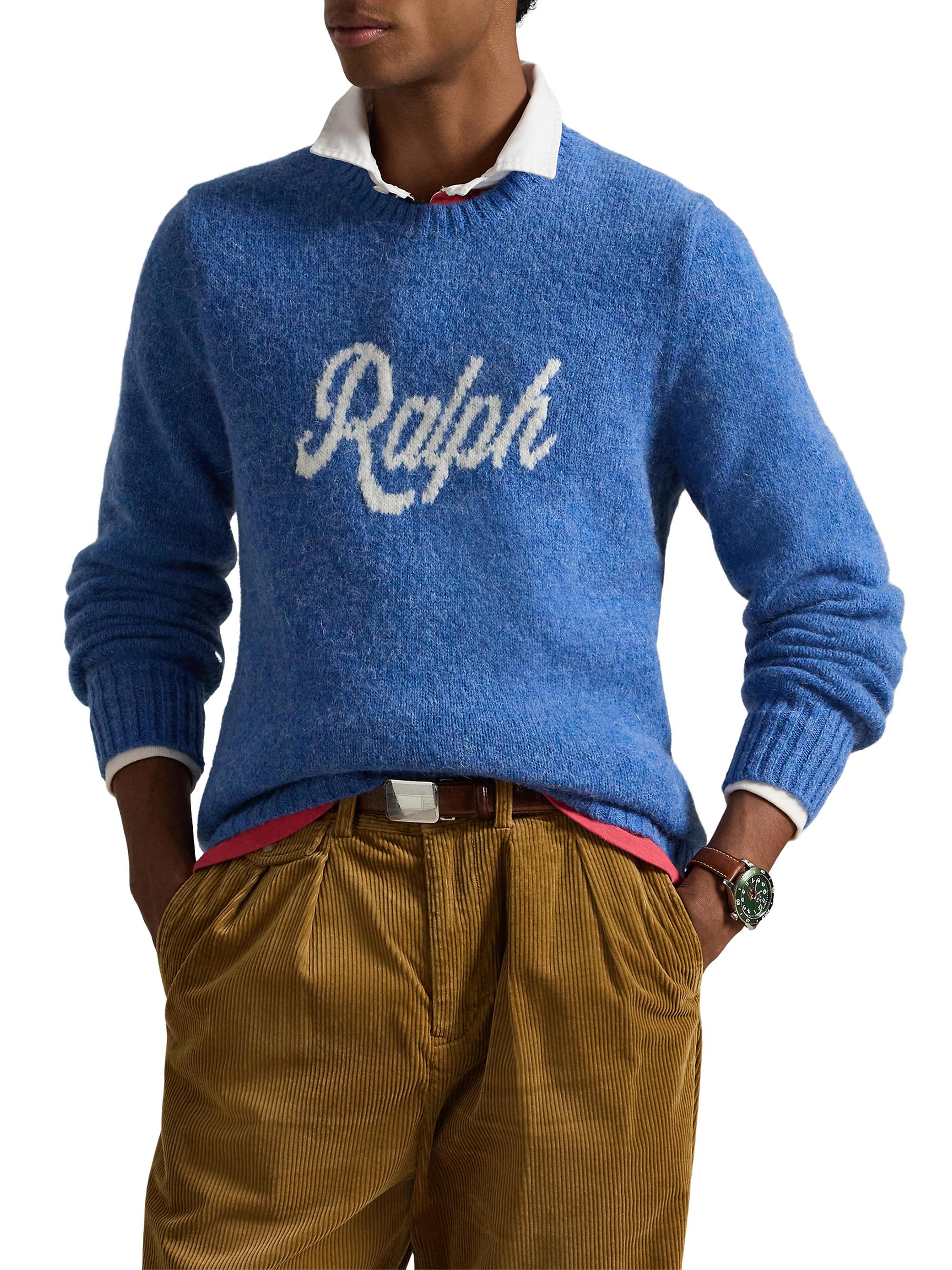 Polo Ralph Lauren Logo Alpaca-Blend Sweater | Saks Fifth Avenue