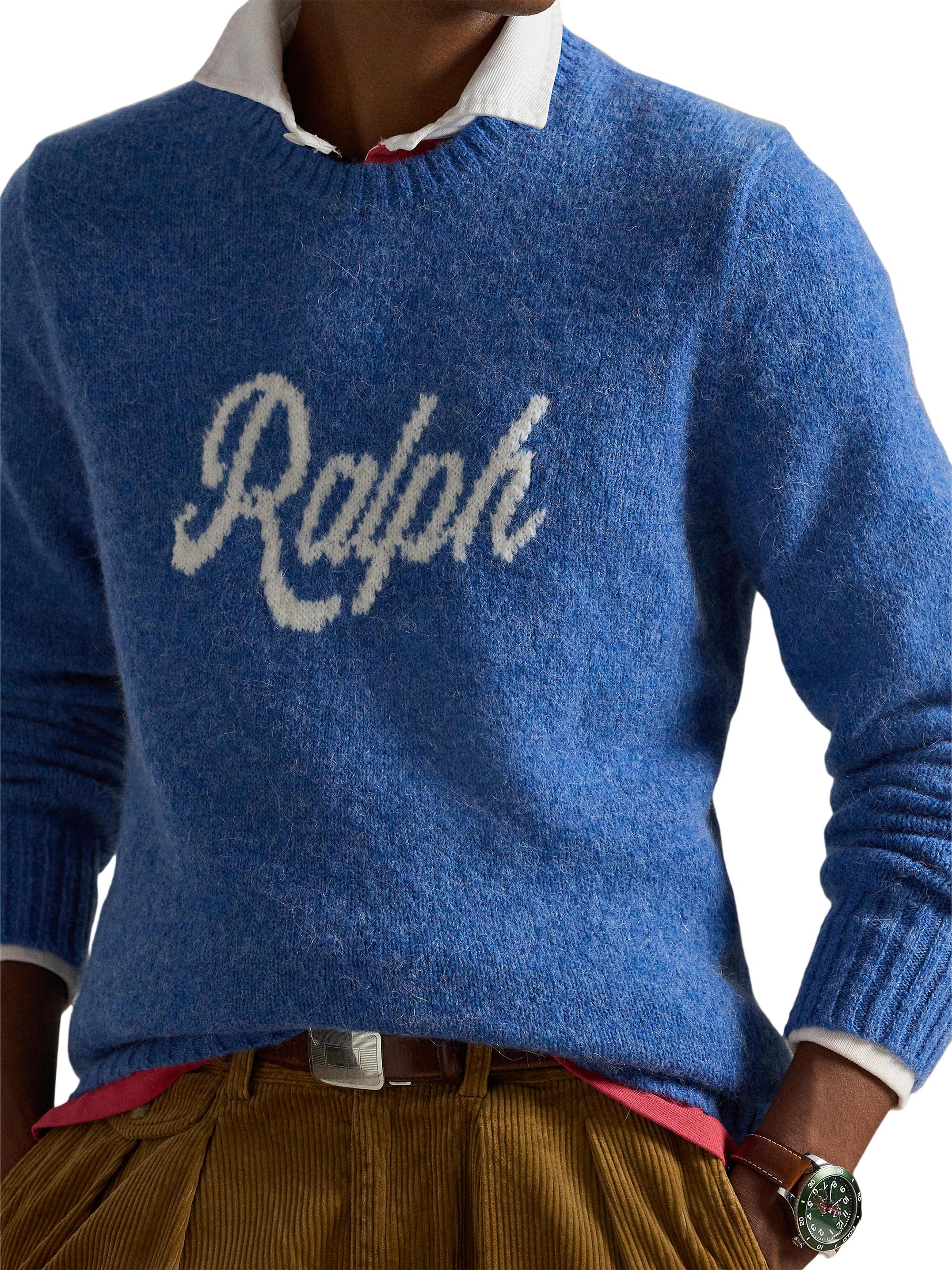 Polo Ralph Lauren Logo Alpaca-Blend Sweater | Saks Fifth Avenue