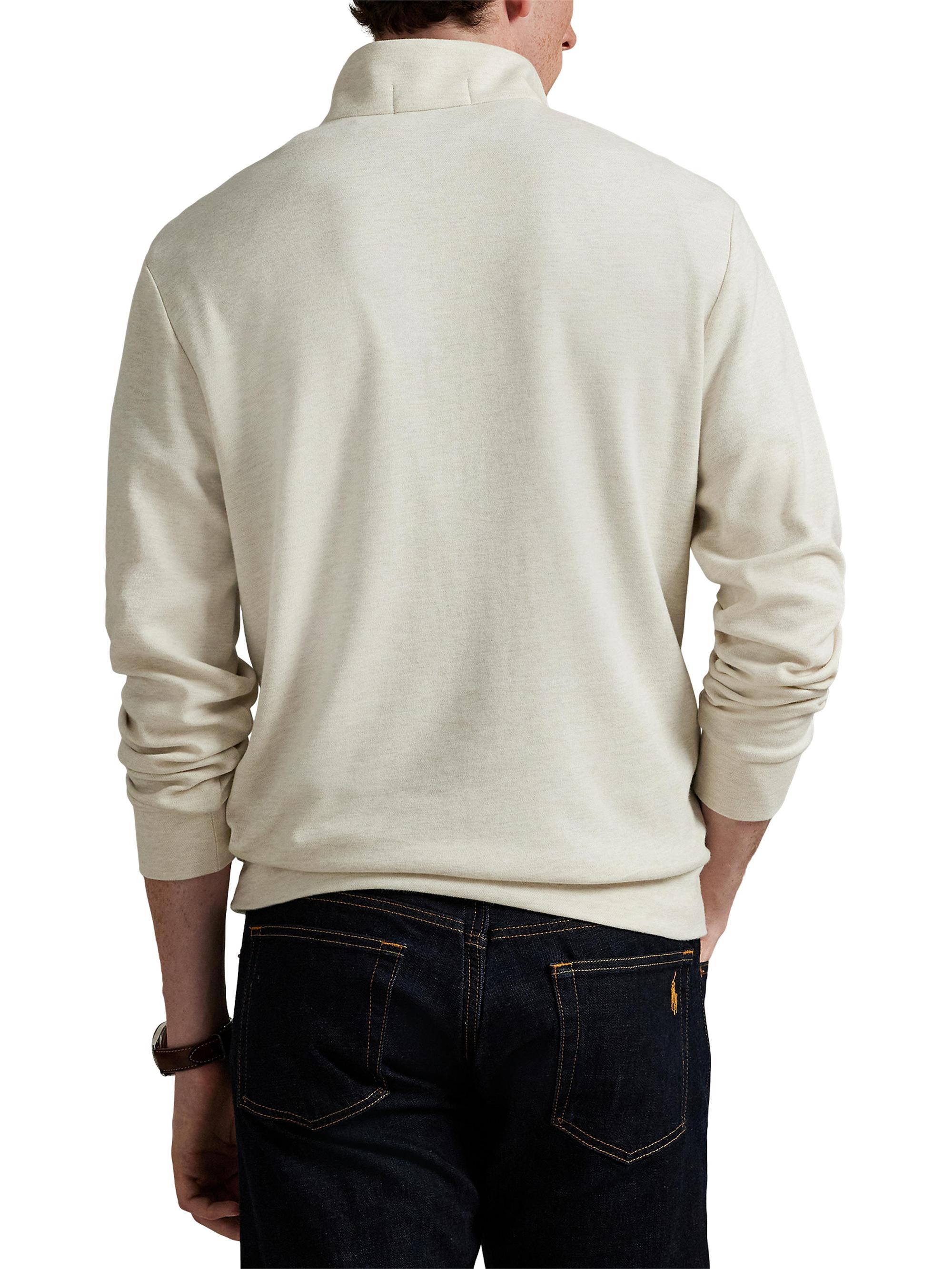 ラルフローレン Polo Ralph Lauren Luxury Textured Quarter-Zip Sweatshirt | Saks