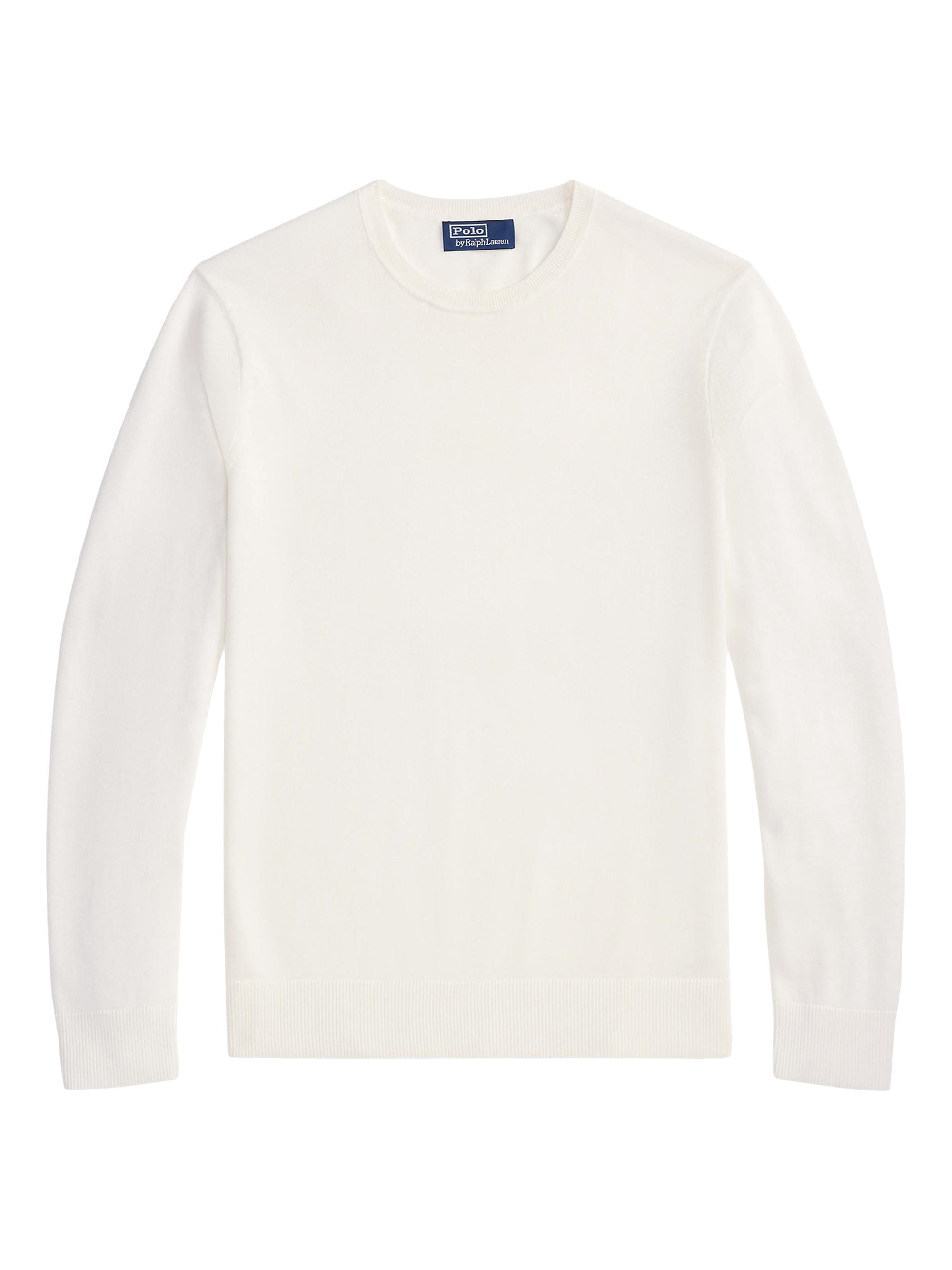 Polo Ralph Lauren Men's Cotton Knit Sweater - Trophy Cream