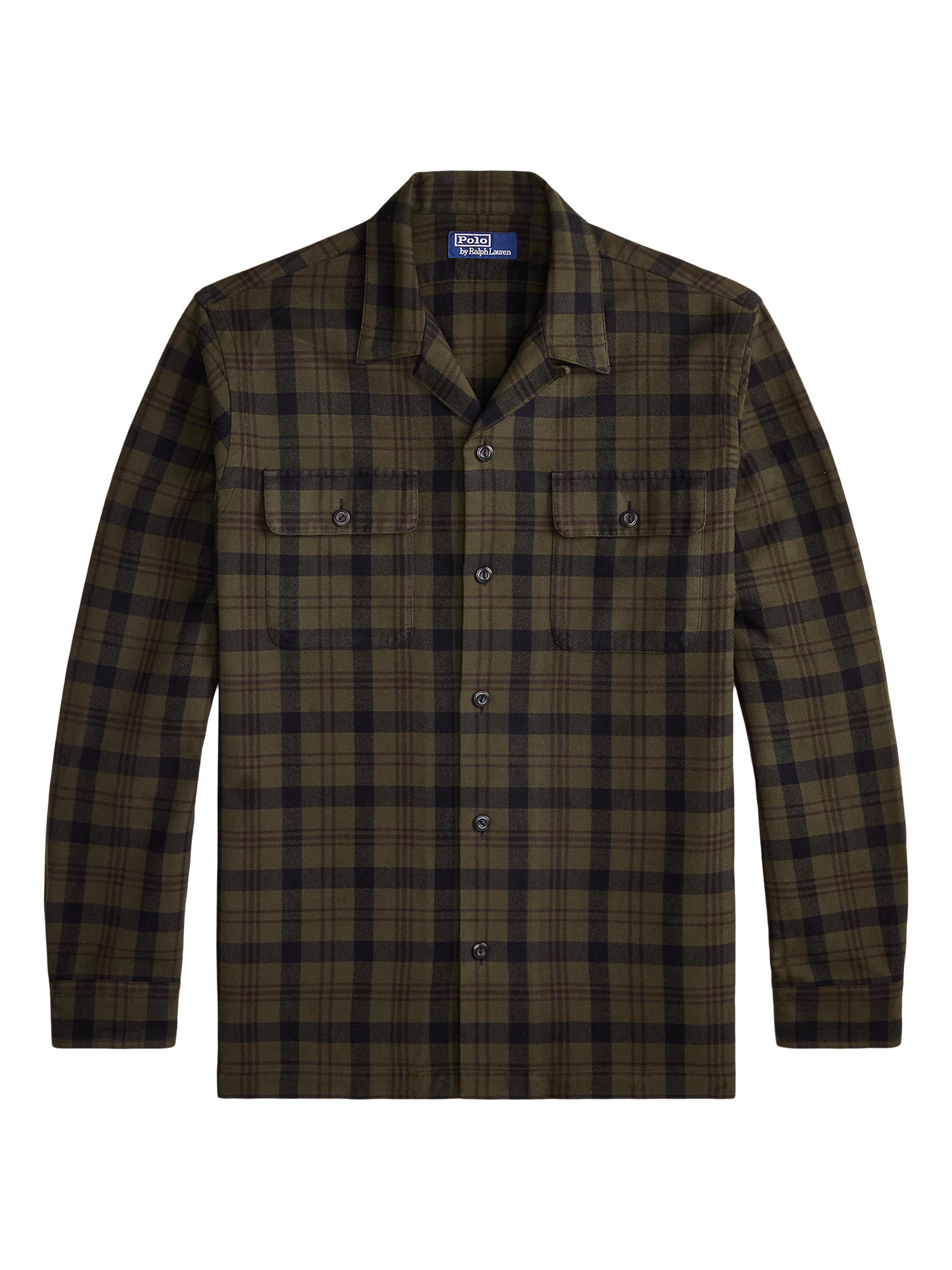 Polo Ralph Lauren Classic-Fit Indigo Madras Shirt | Saks Fifth Avenue