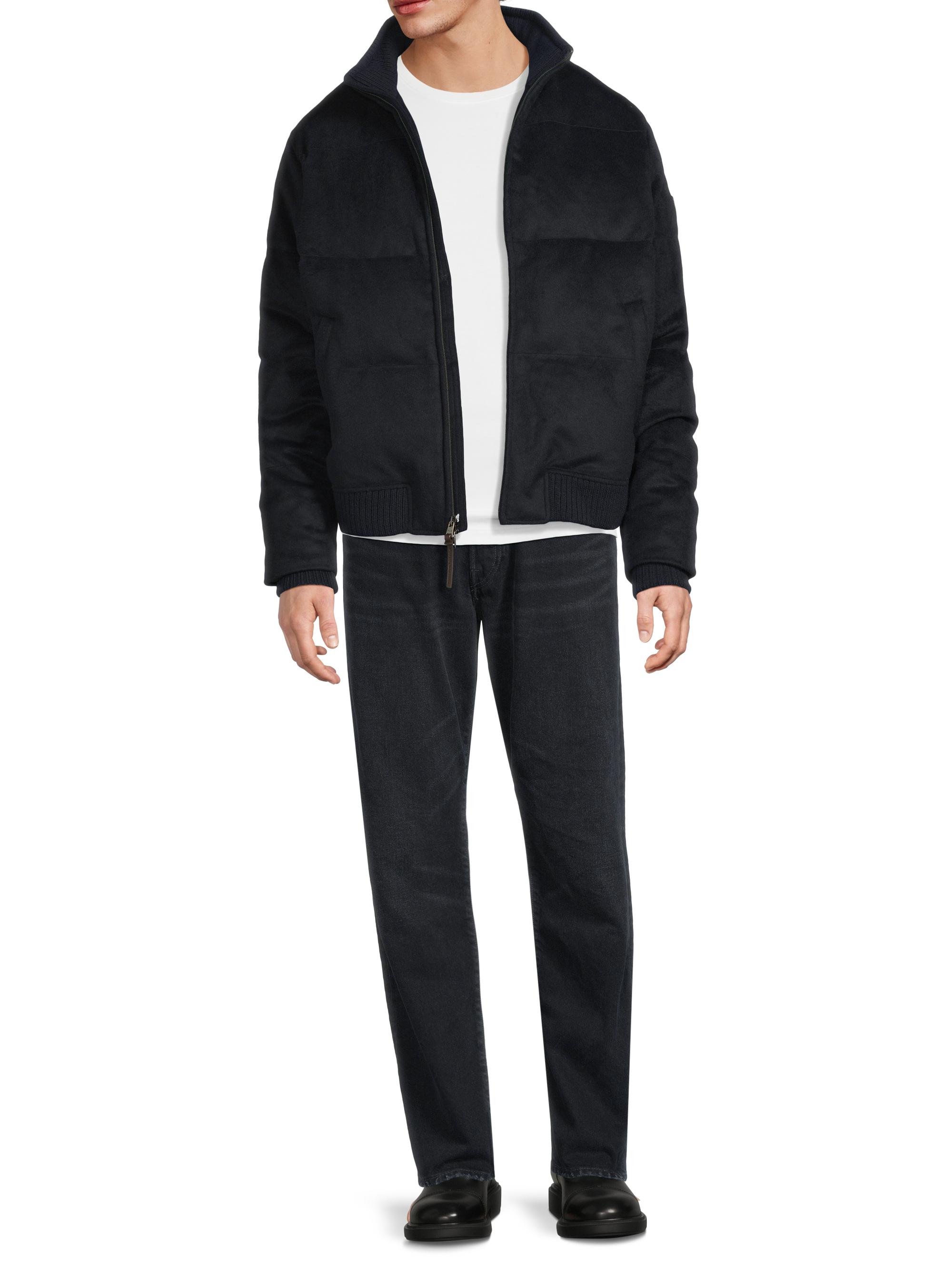 Polo Ralph Lauren Brushed Wool-Blend Down Jacket | Saks Fifth Avenue