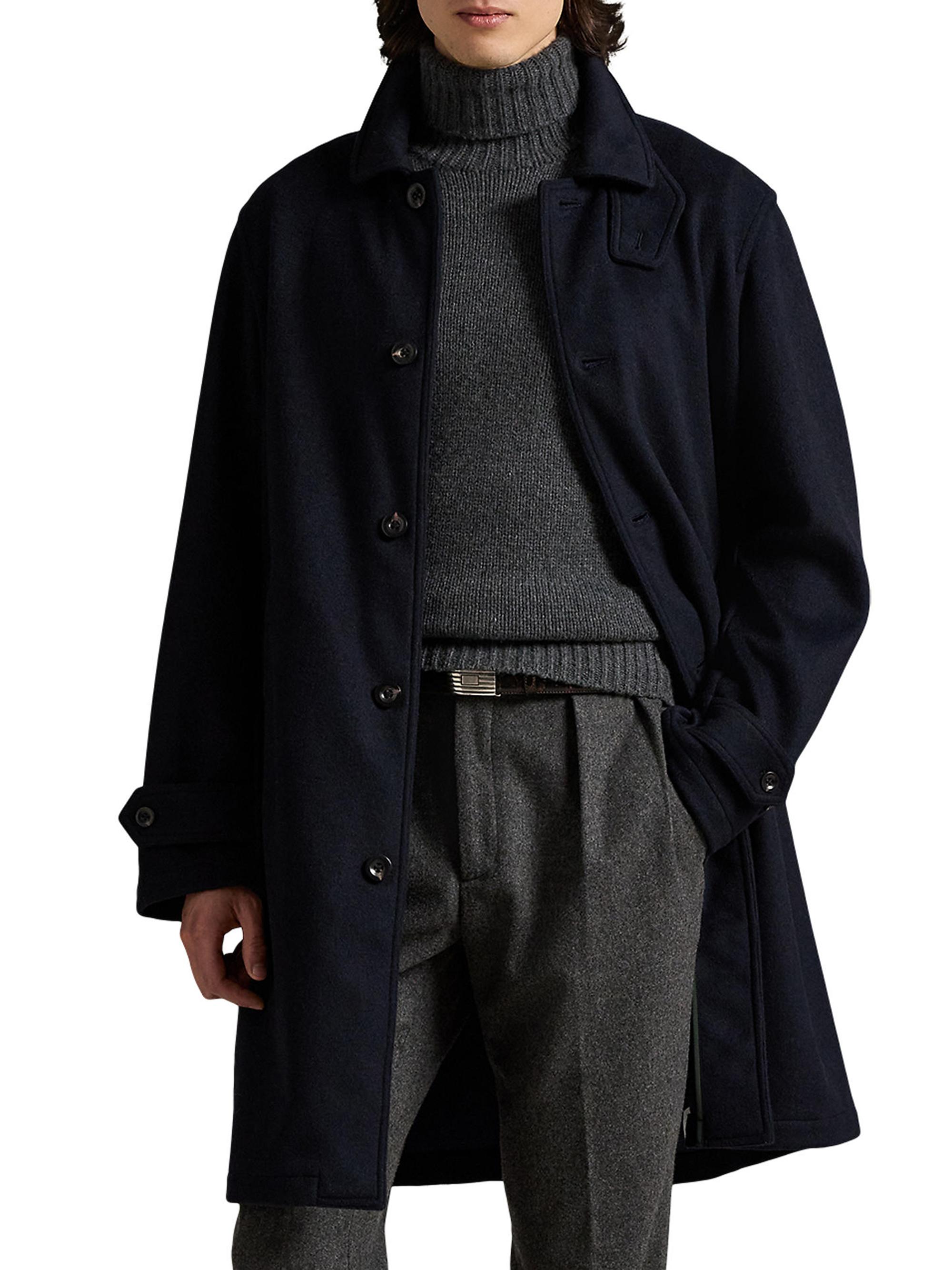 Polo Ralph Lauren Double-Face Wool-Blend Overcoat | Saks Fifth Avenue