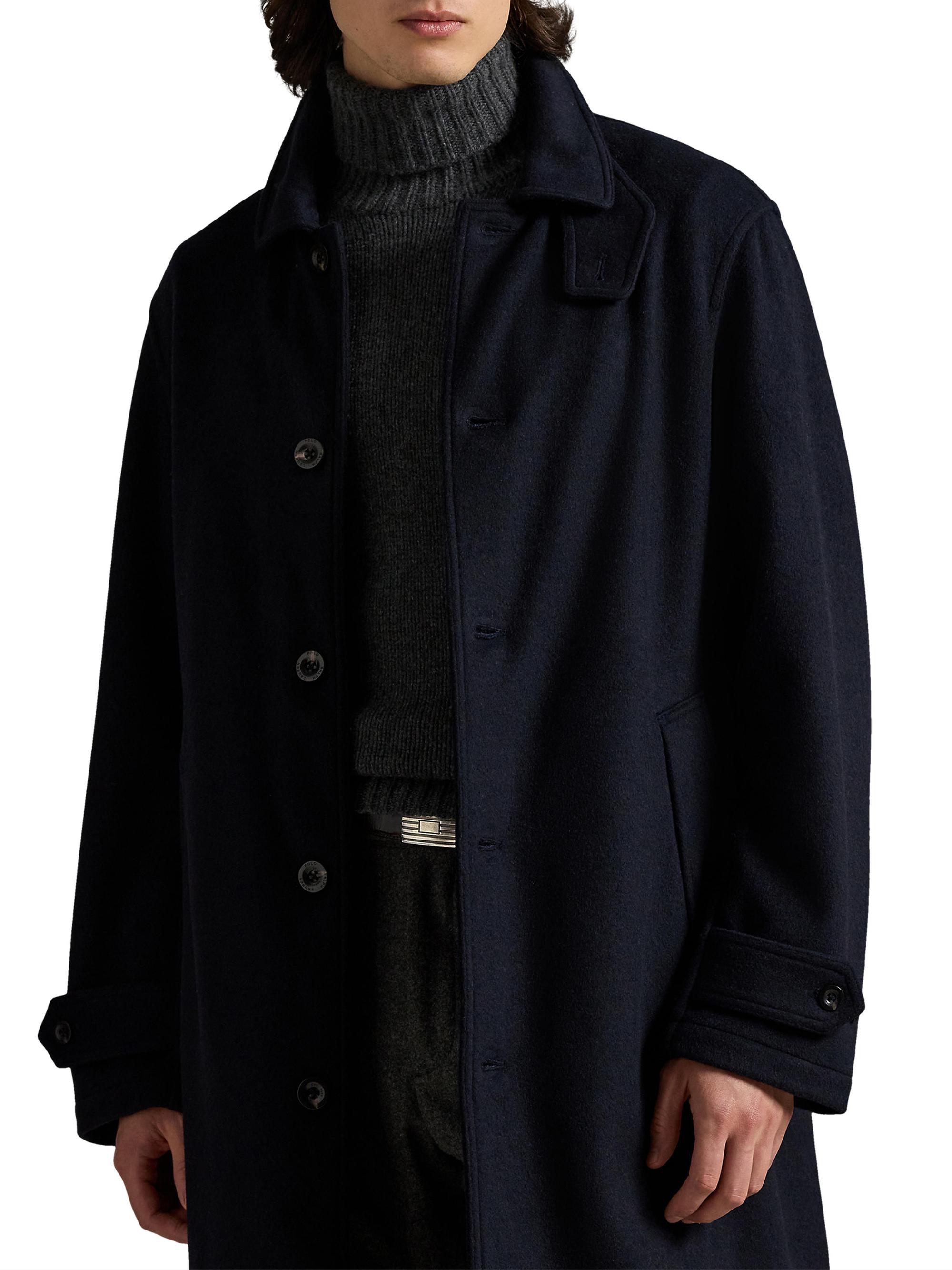 Polo Ralph Lauren Double-Face Wool-Blend Overcoat | Saks Fifth Avenue