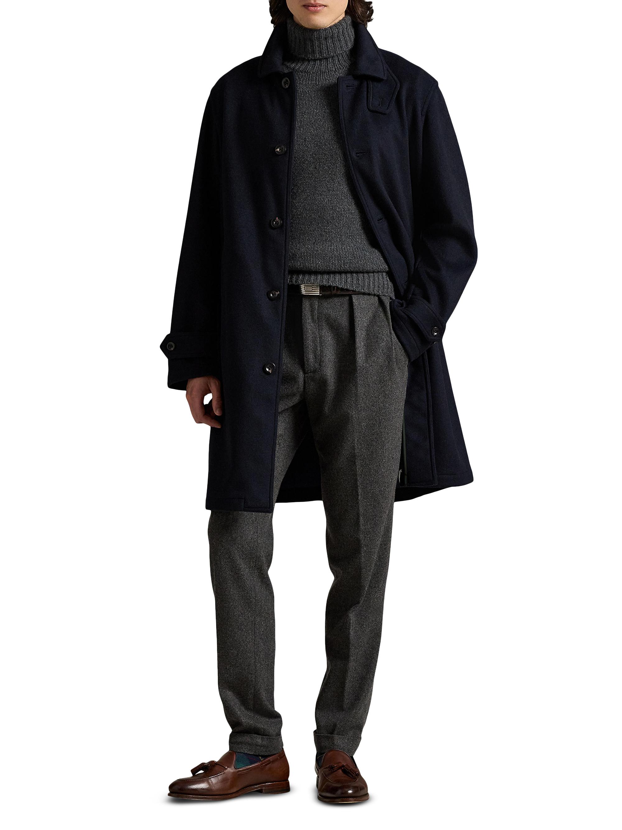 Polo Ralph Lauren Double-Face Wool-Blend Overcoat | Saks Fifth Avenue