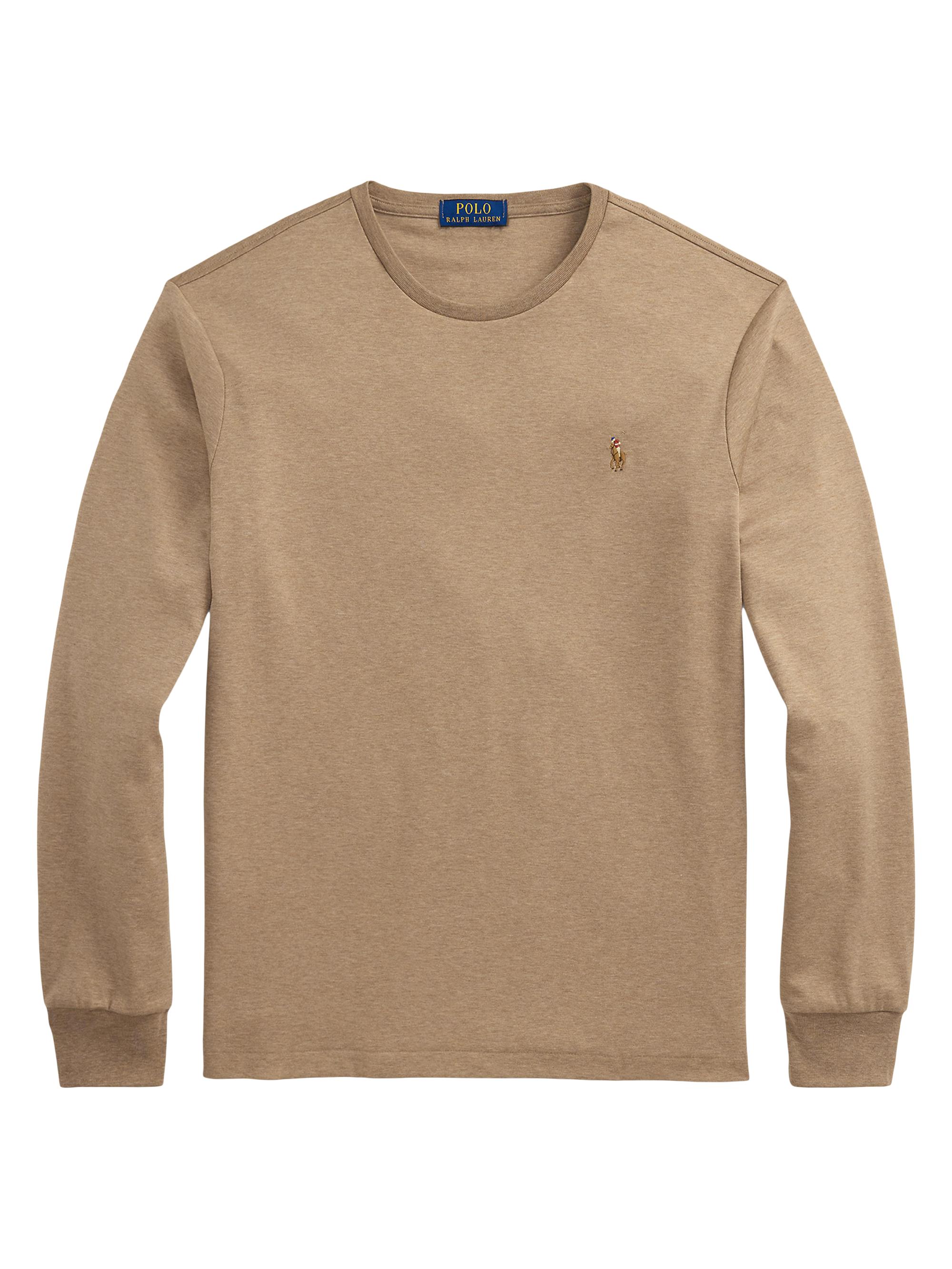 Polo Ralph Lauren Men's Logo Cotton Sweater - Spring Wine Heather