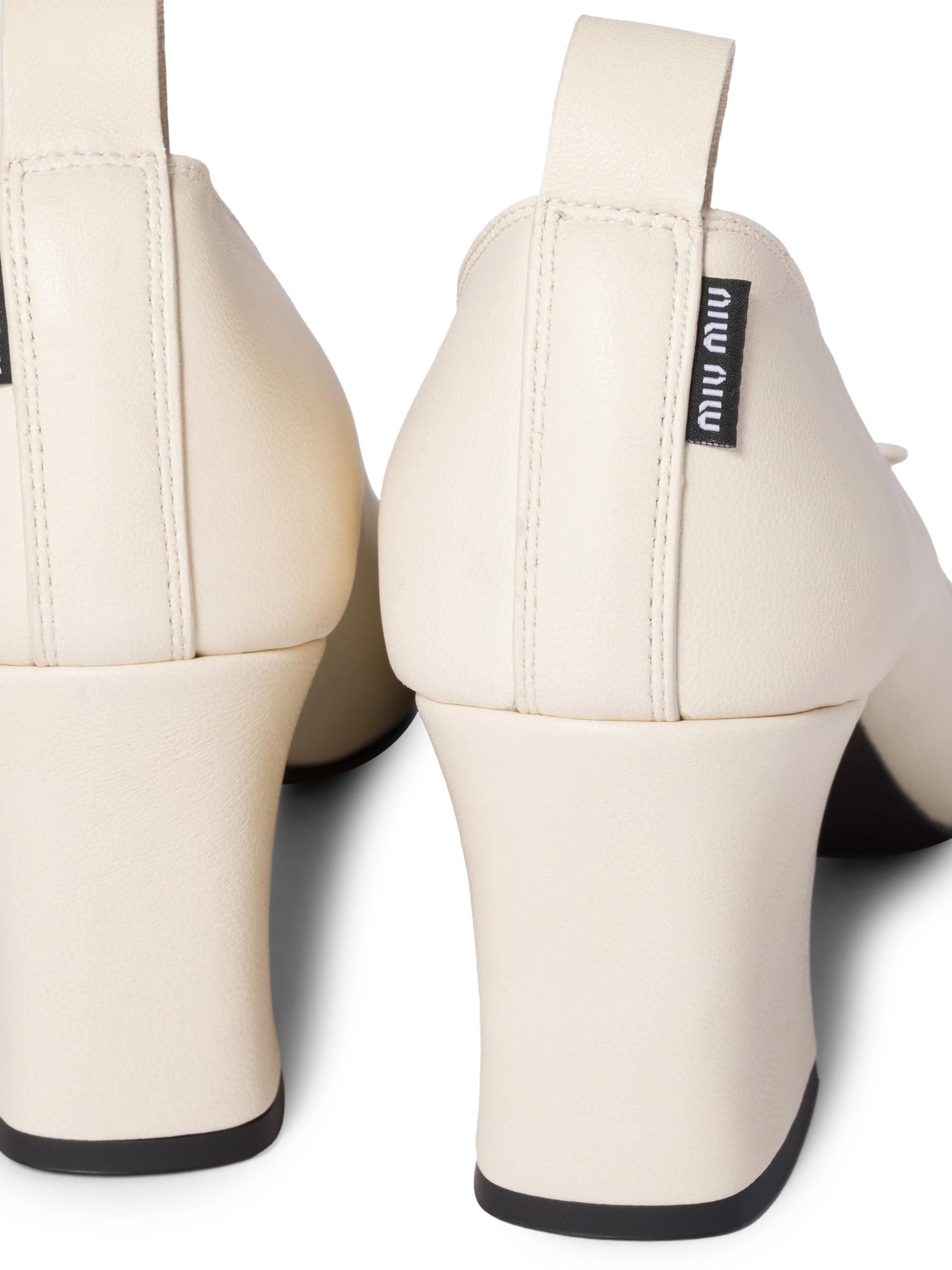 Miu Miu Nappa Leather Pumps | Saks Fifth Avenue